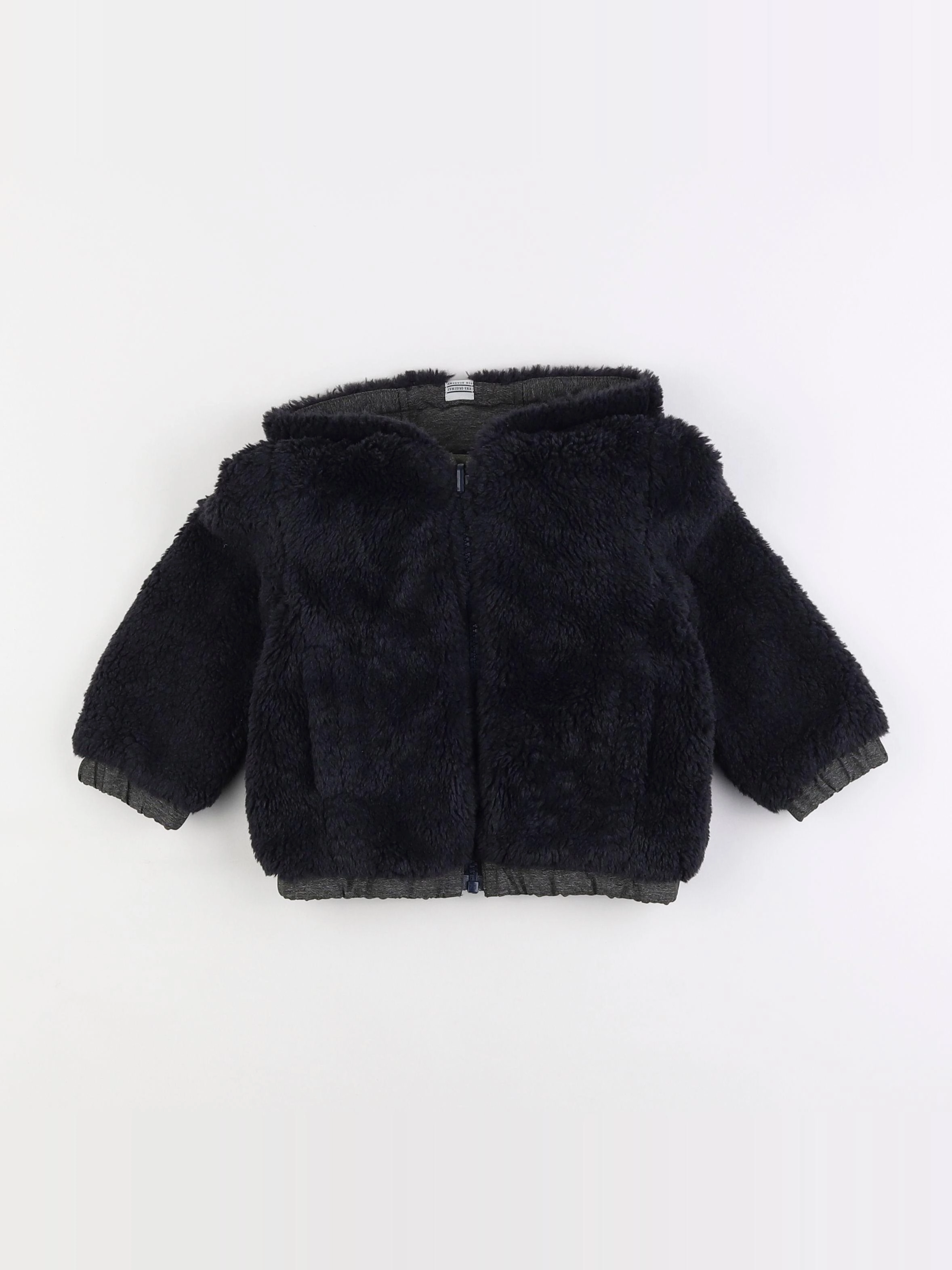 IKKS - veste réversible bleu - 2 ans