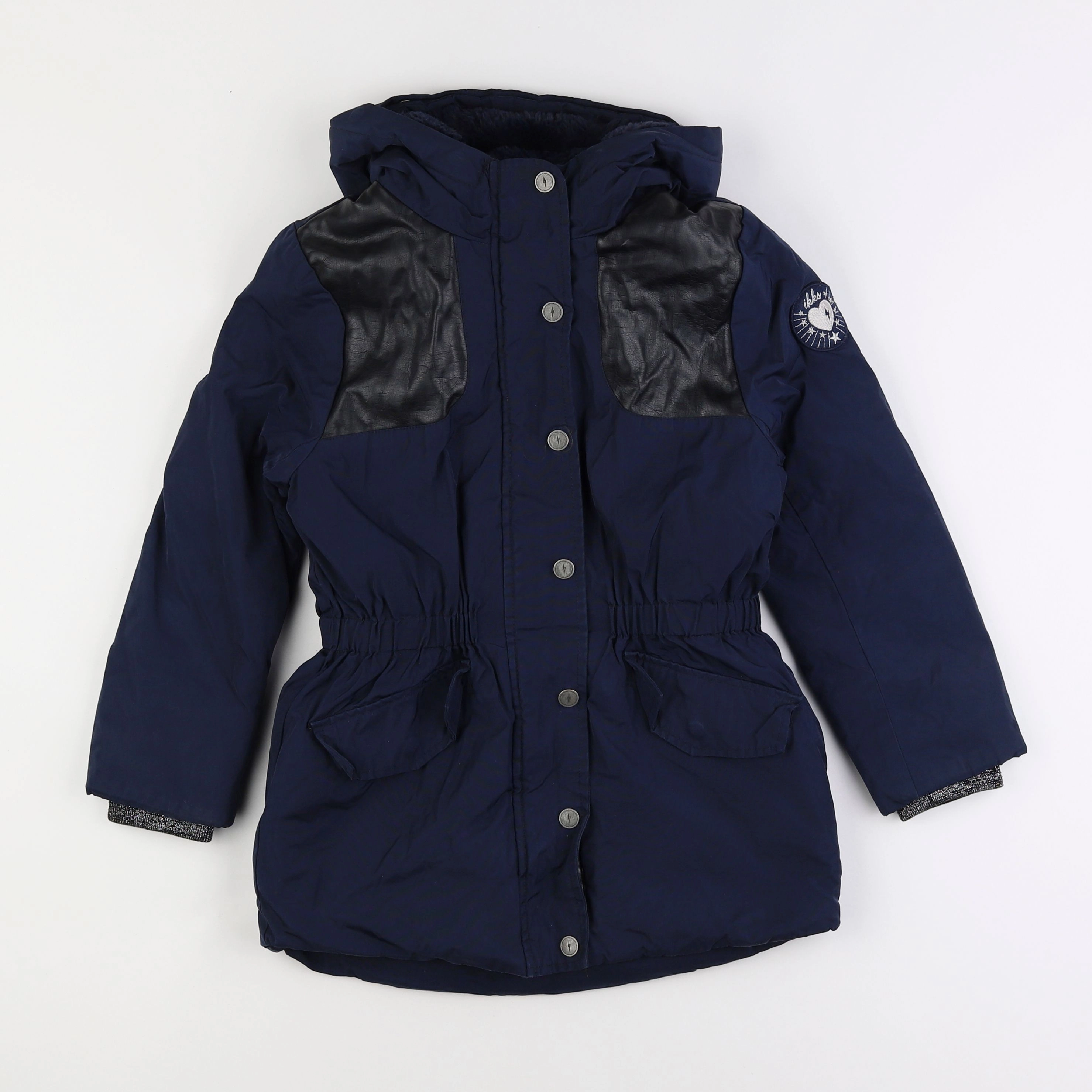 IKKS - imperméable bleu - 8 ans