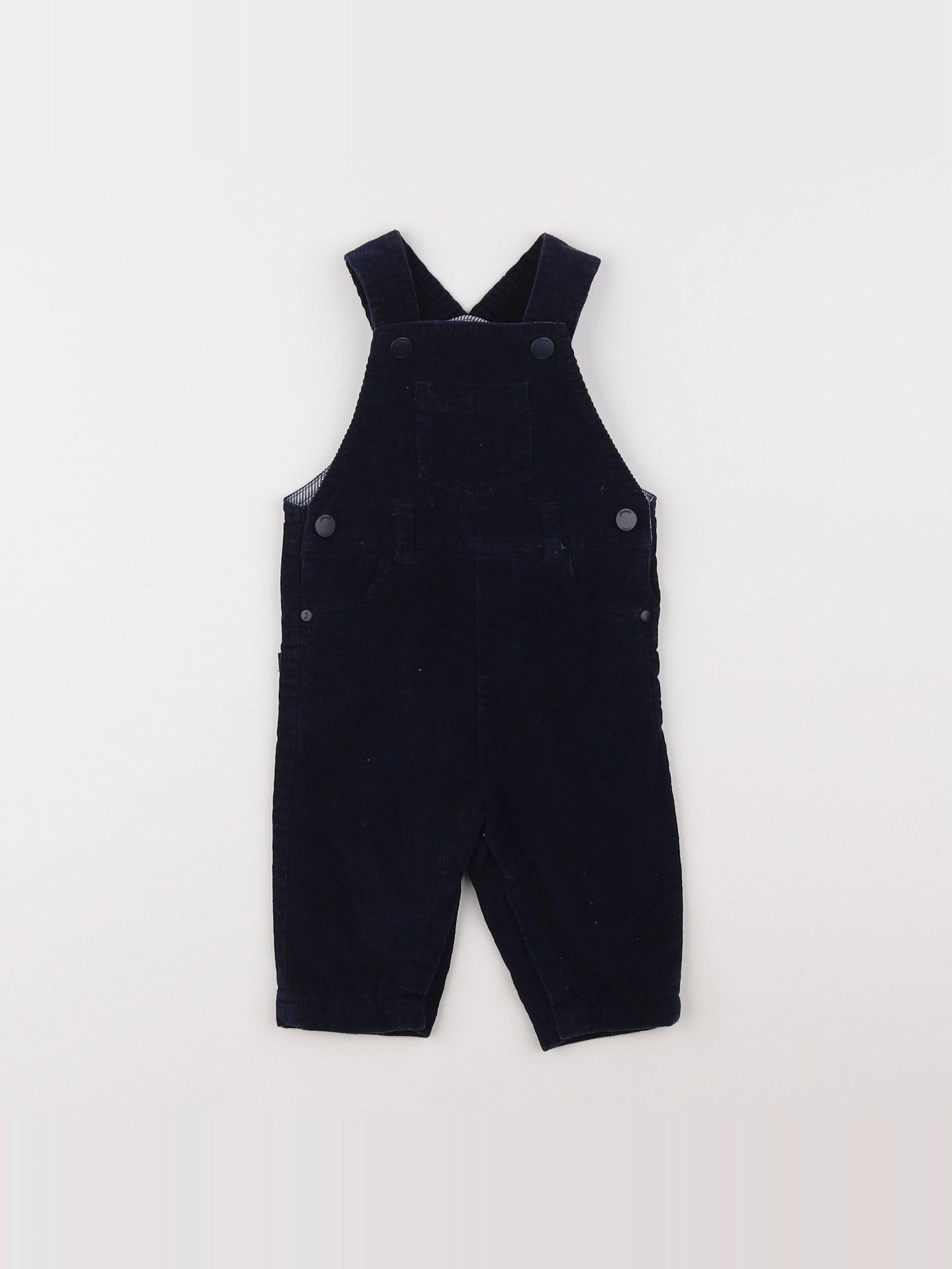 Jacadi - salopette bleu - 6 mois