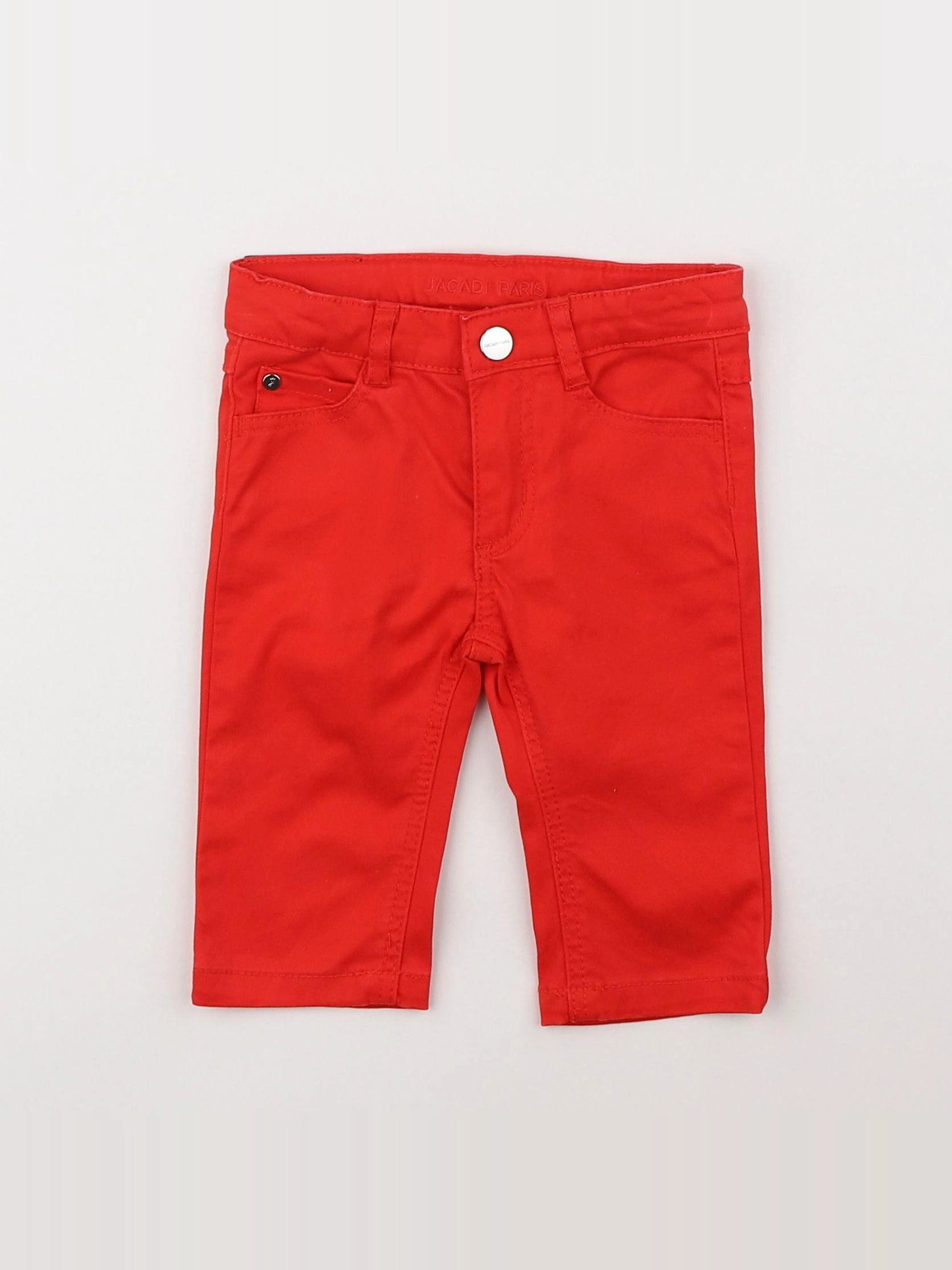 Jacadi - pantalon rouge - 6 mois