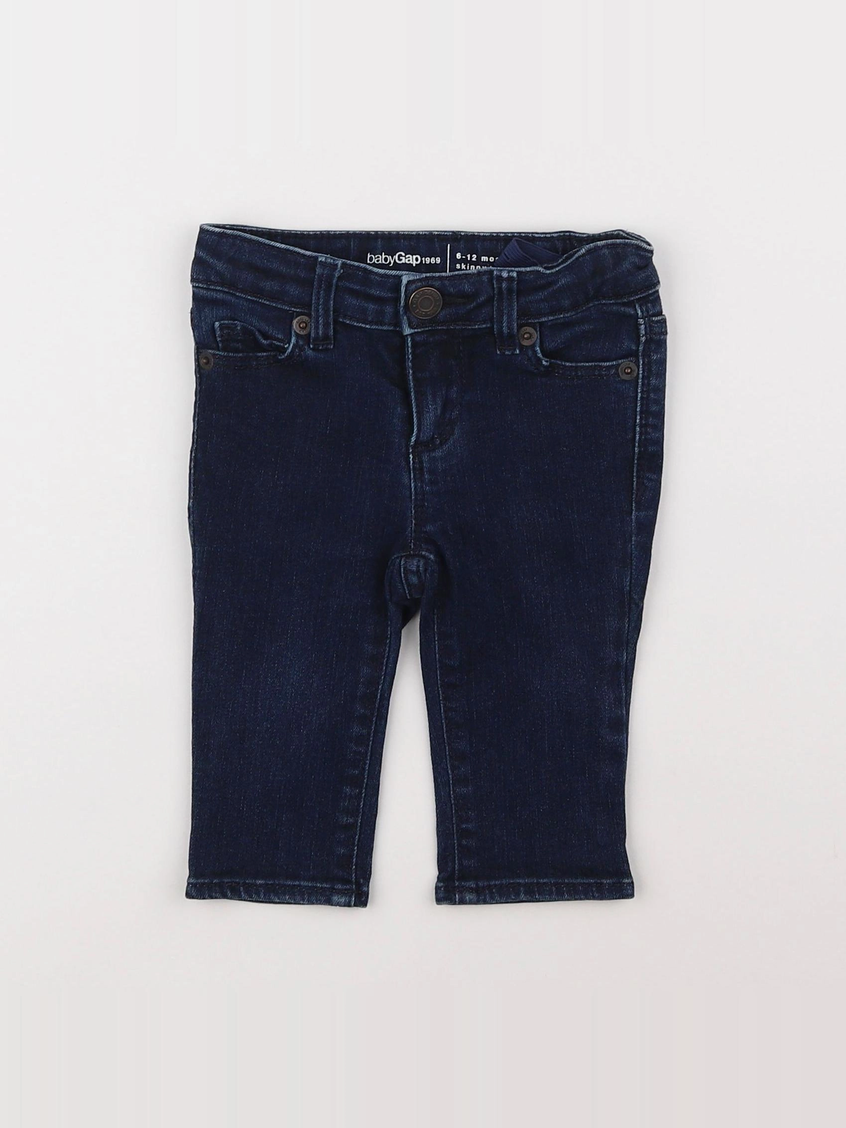 GAP - jean bleu - 6/12 mois