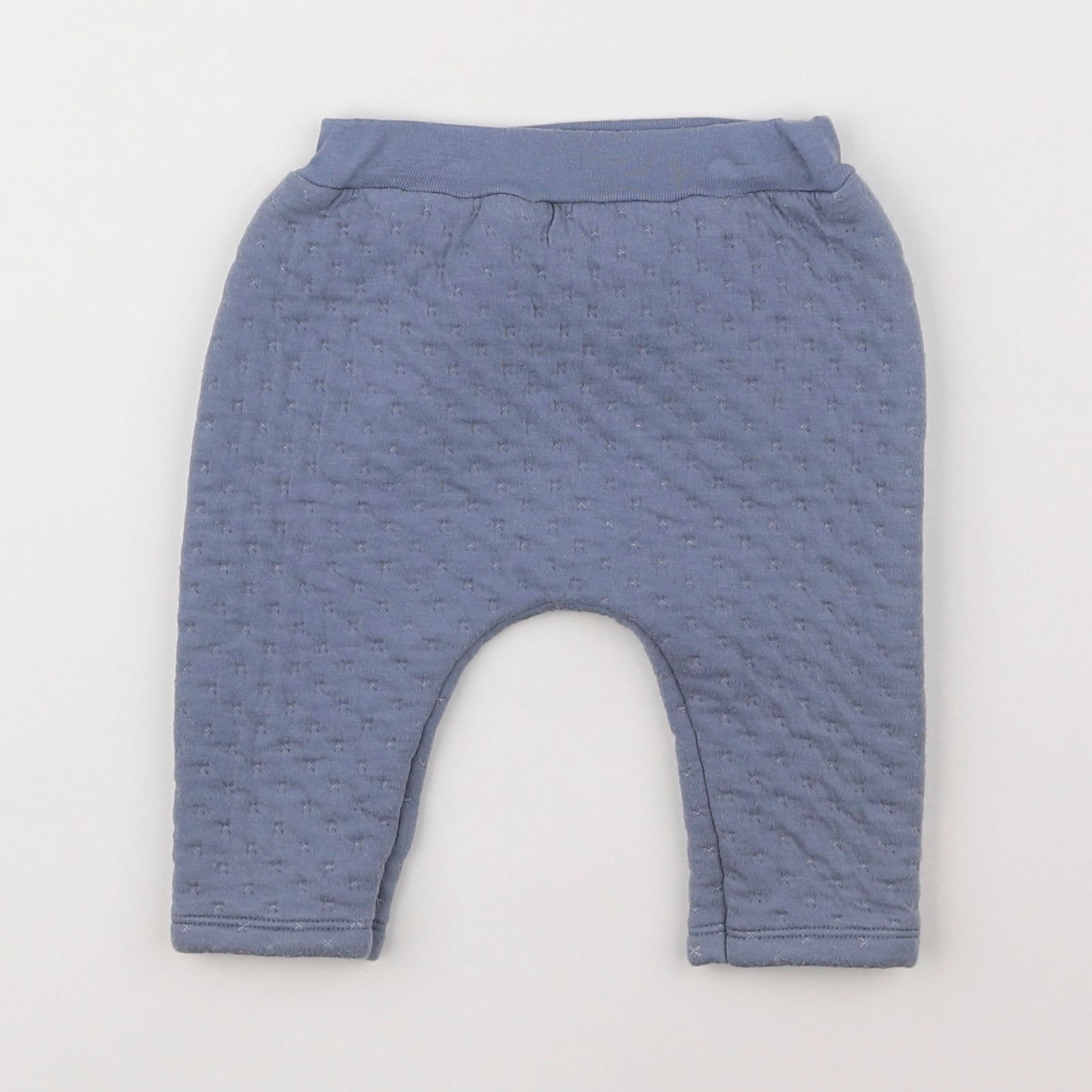 Petit Bateau - pantalon bleu - 6 mois