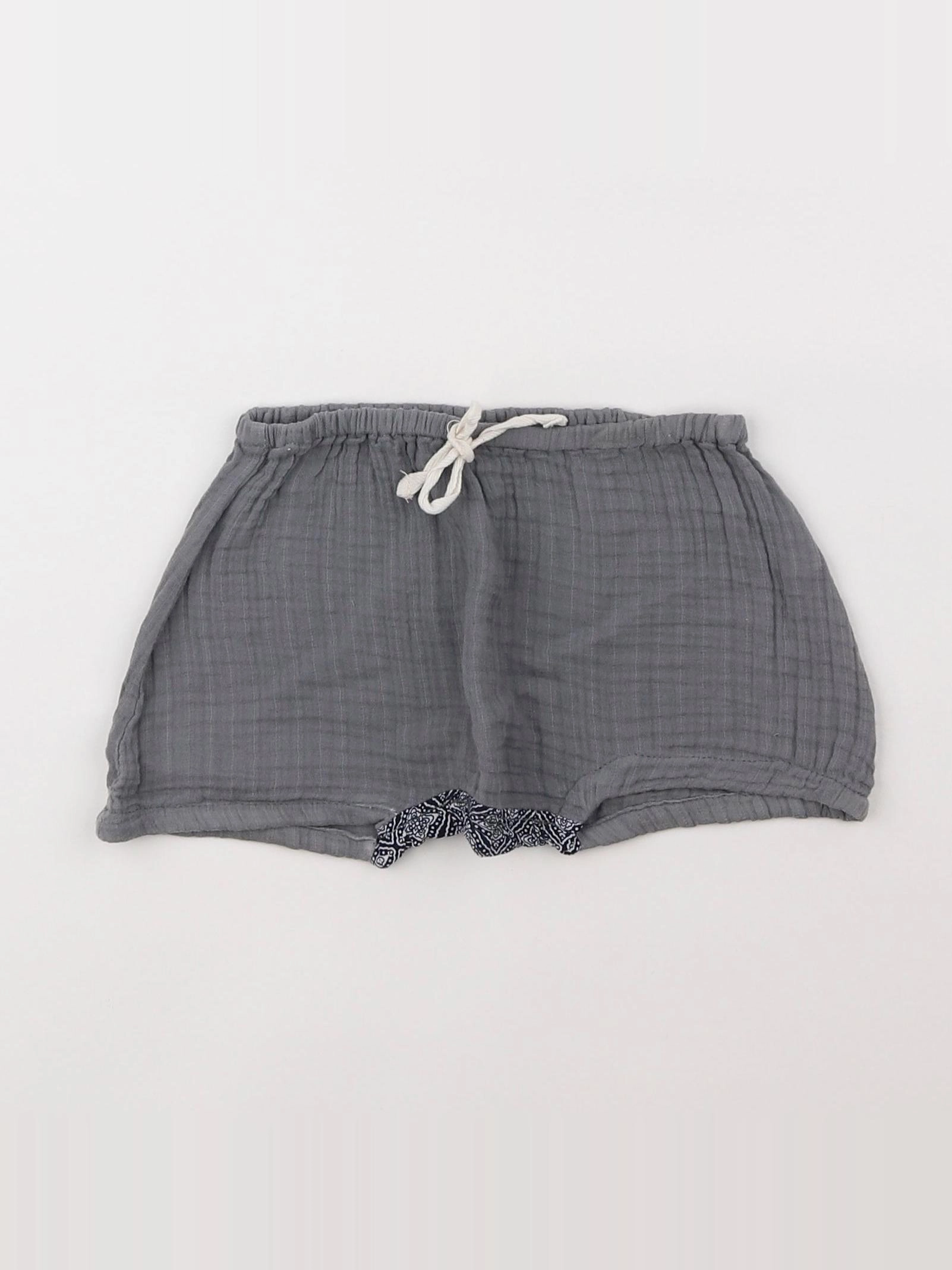 Buho - bloomer gris - 3 mois
