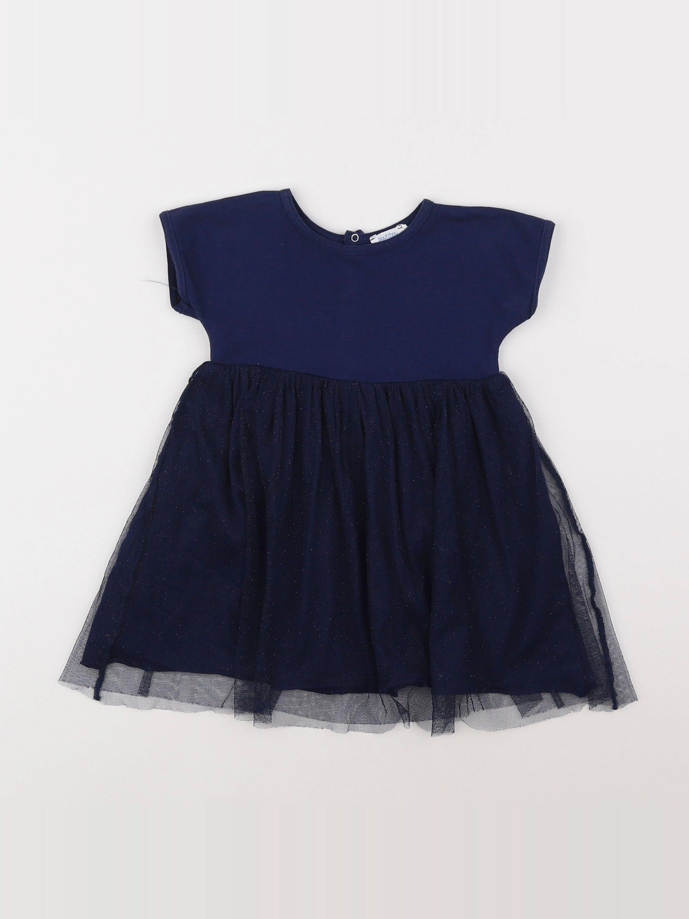 Boutchou - robe bleu - 18 mois