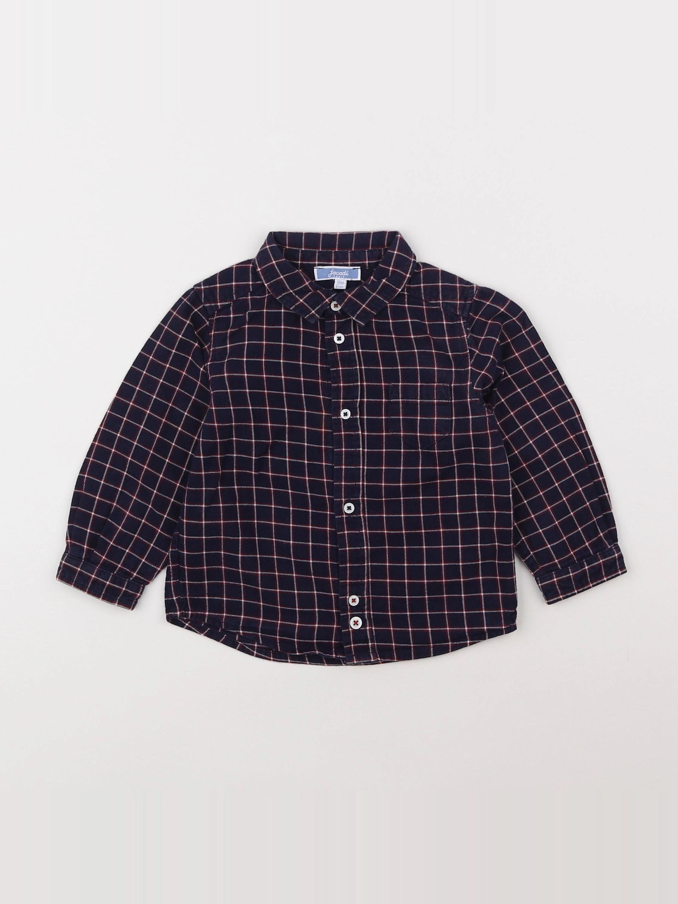 Jacadi - chemise bleu - 18 mois