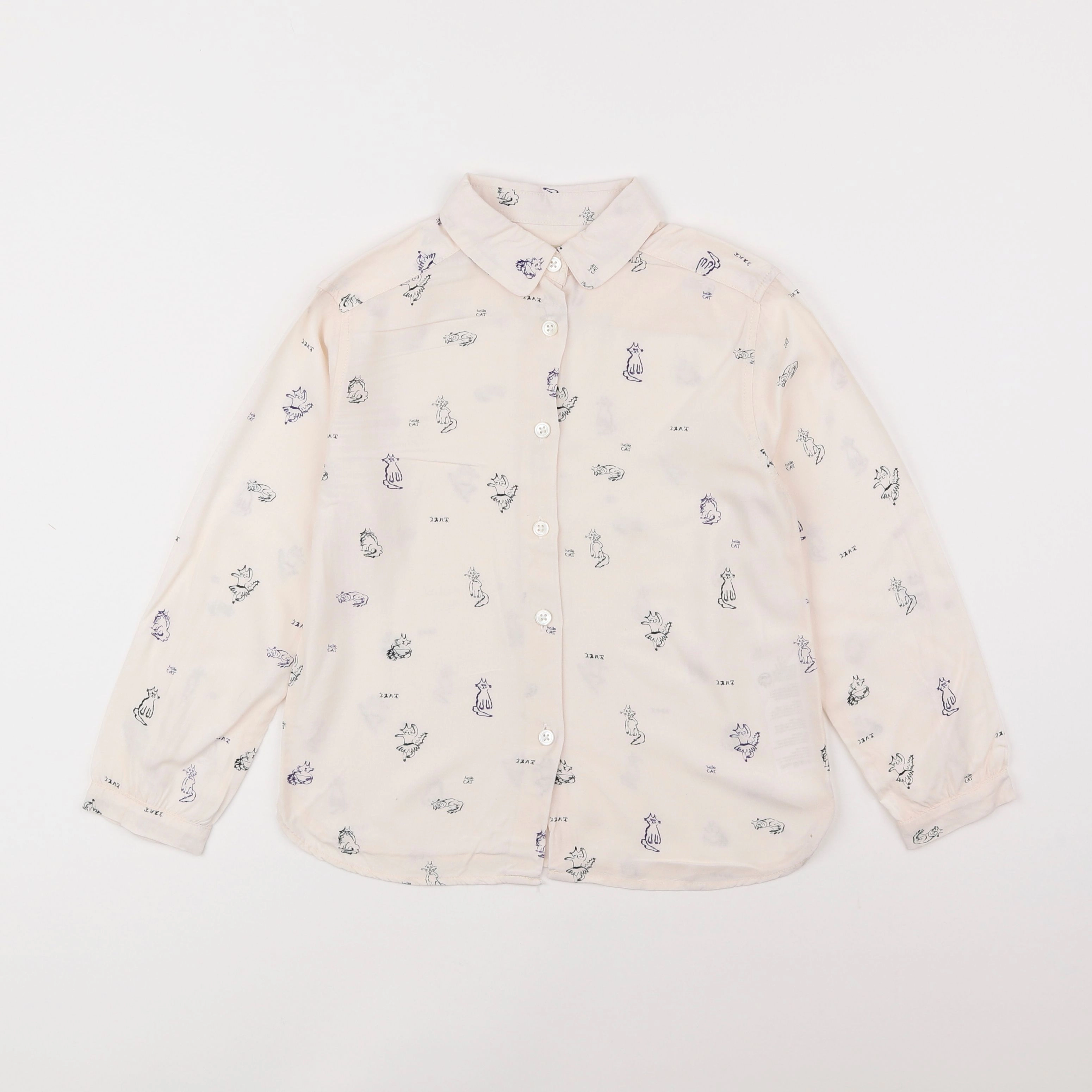 Bellerose - chemise blanc - 8 ans