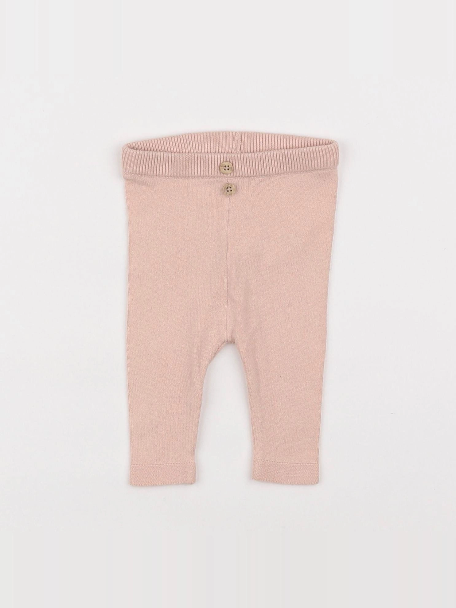 Vertbaudet - legging rose - 3 mois