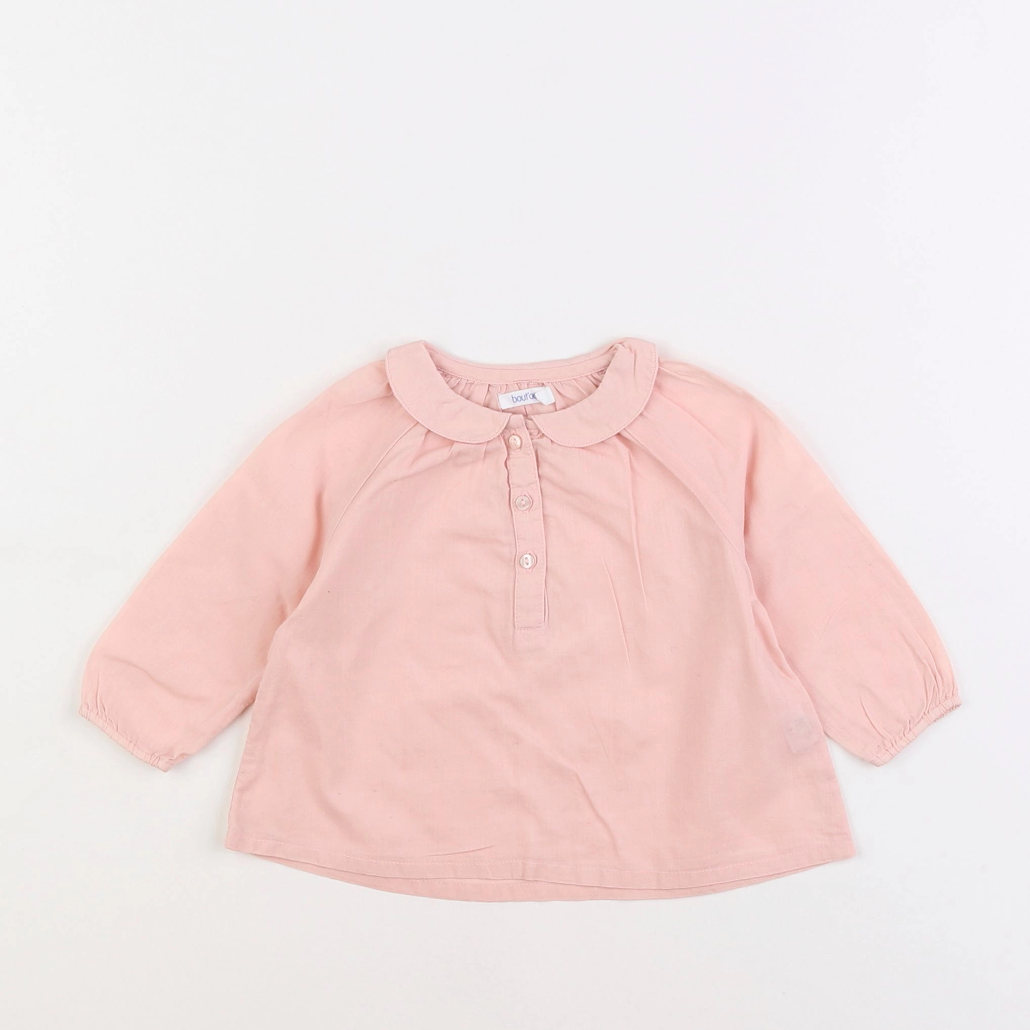 Boutchou - blouse rose - 6 mois