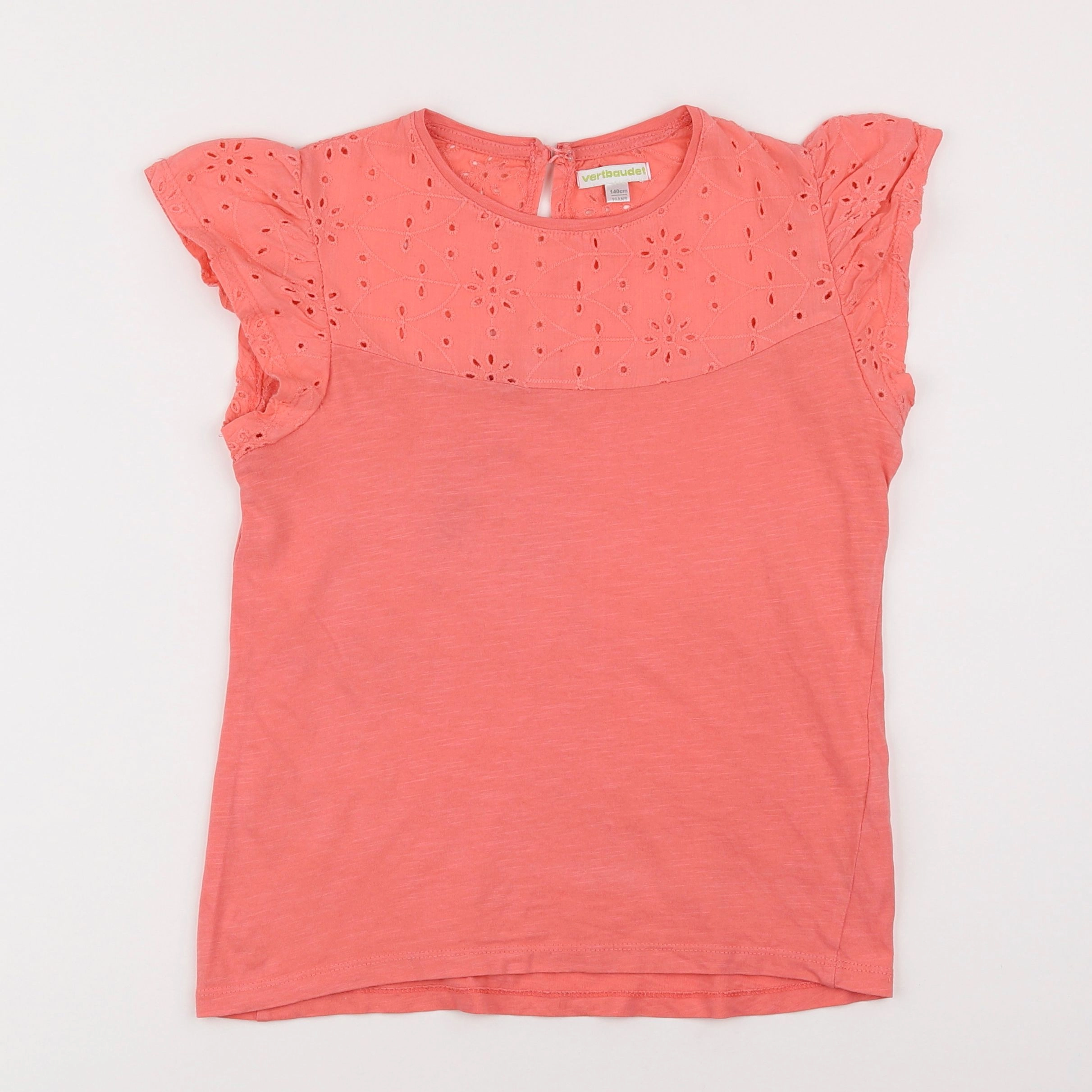 Vertbaudet - tee-shirt rose - 10 ans