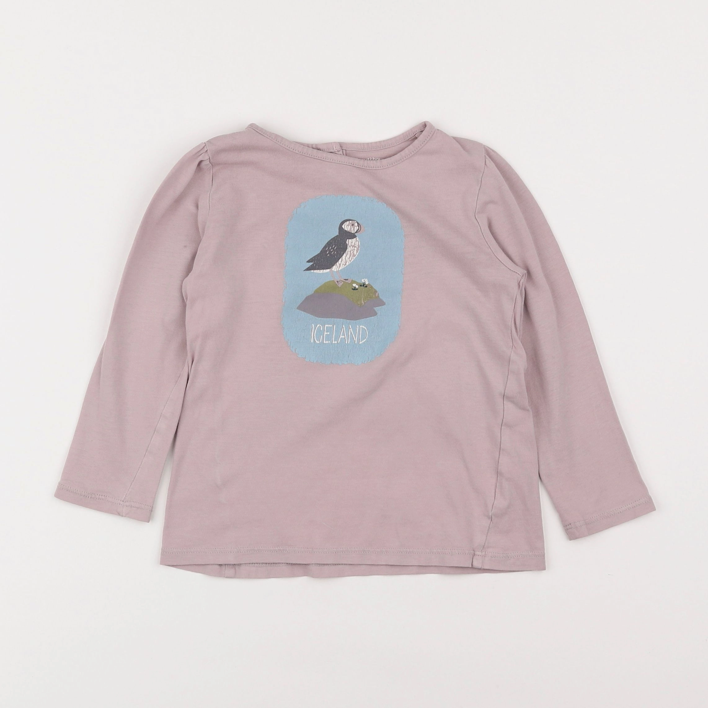 Boutchou - tee-shirt violet - 3 ans