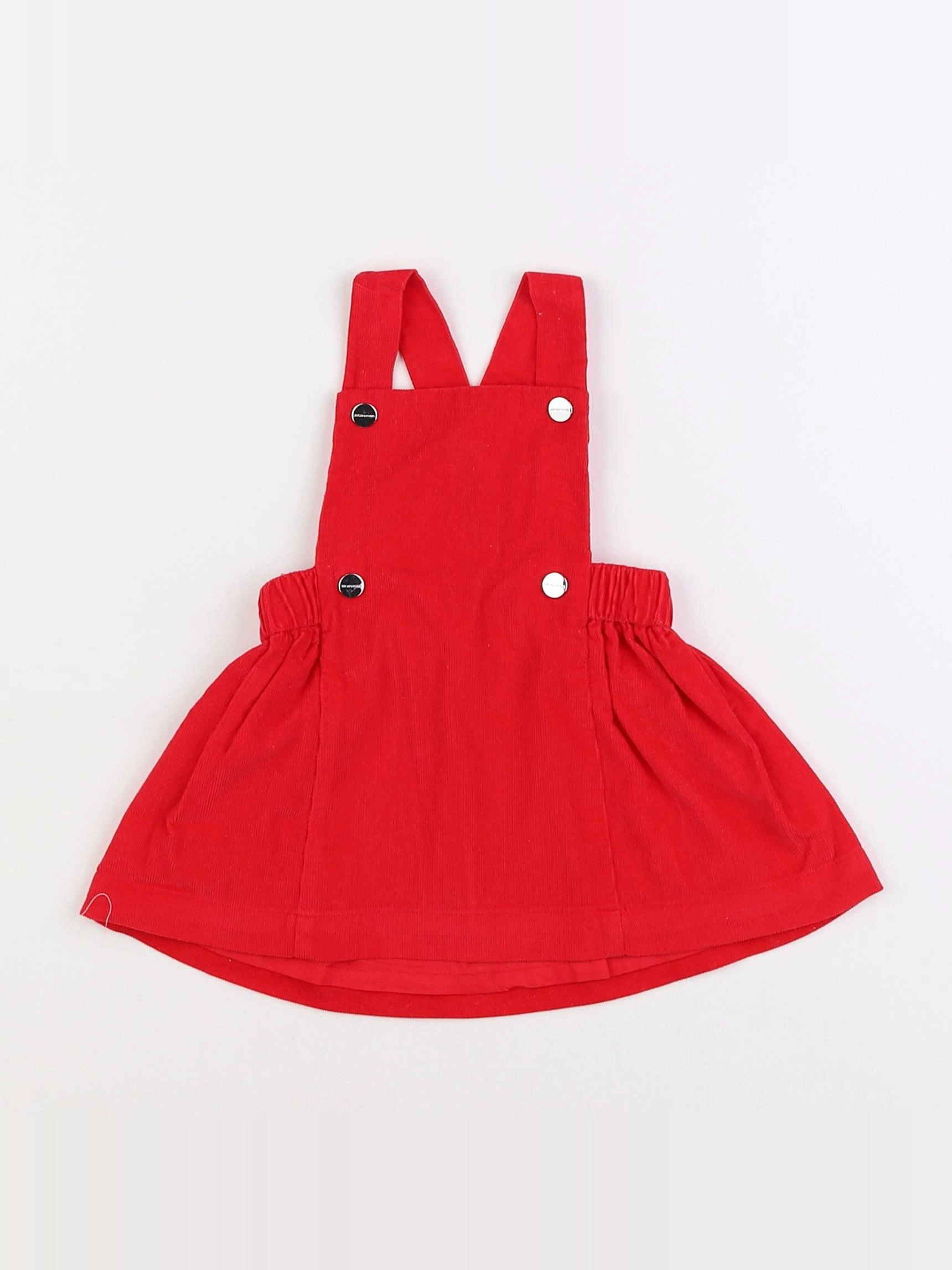 Jacadi - robe rouge - 6 mois