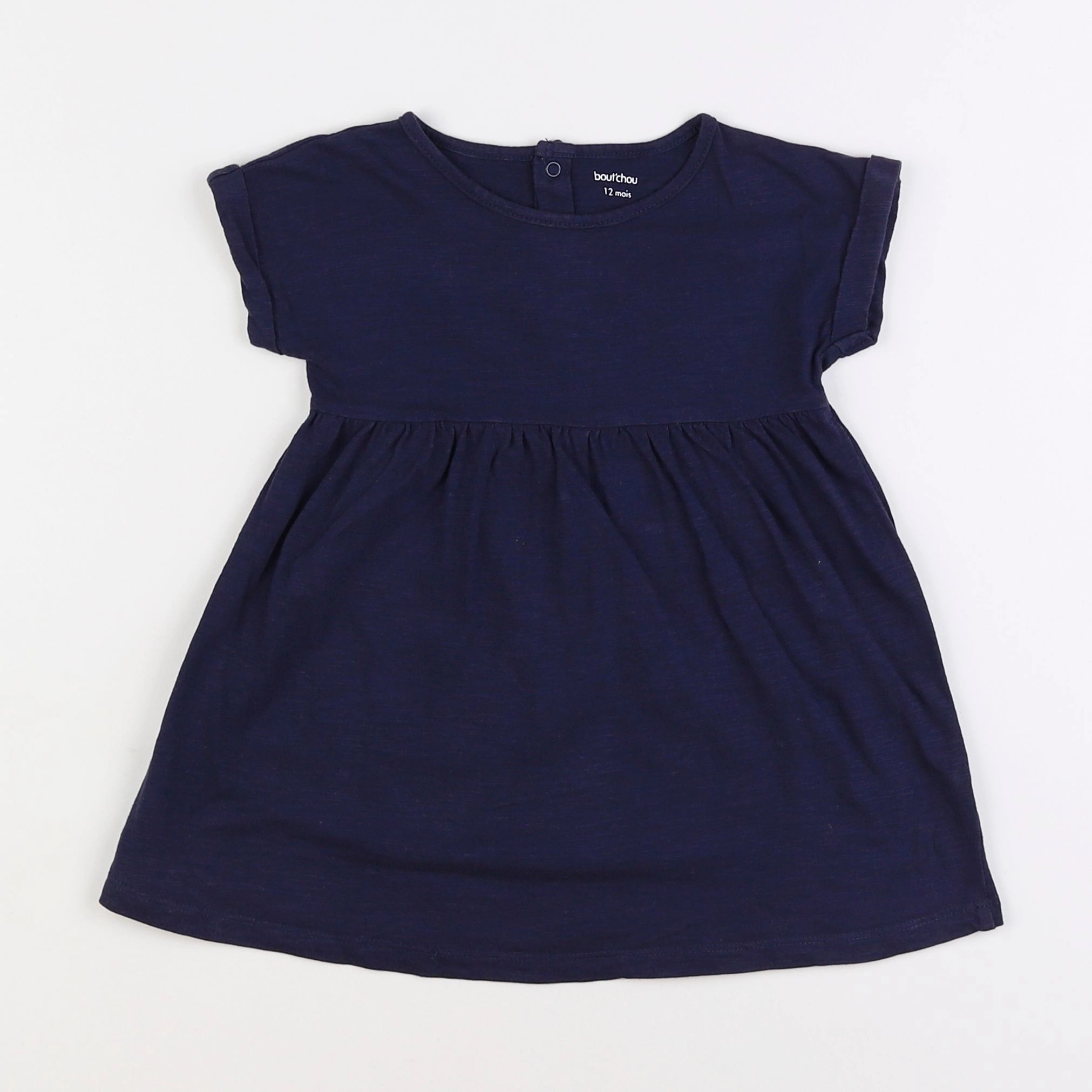 Boutchou - robe bleu - 12 mois