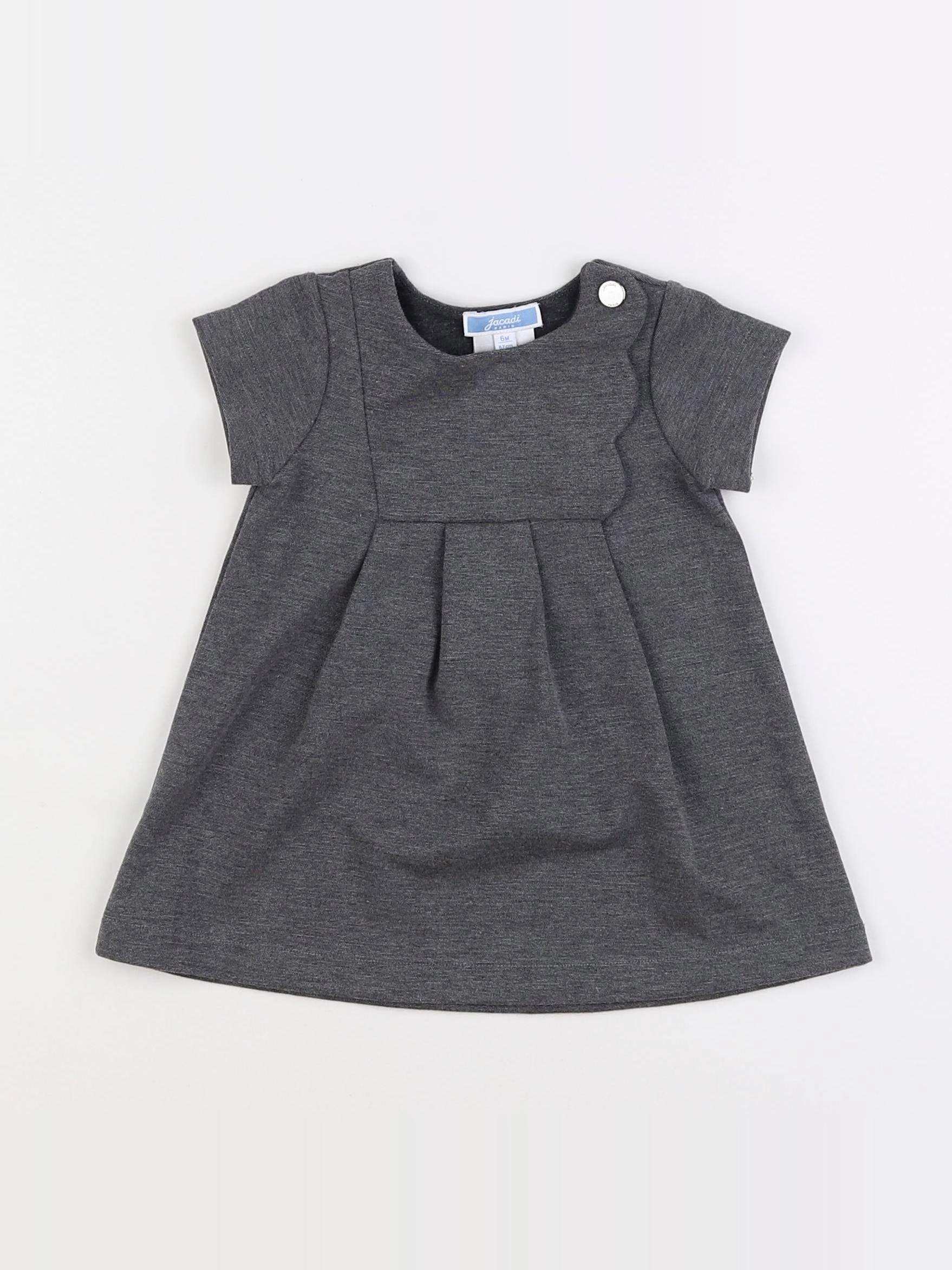 Jacadi - robe gris - 6 mois