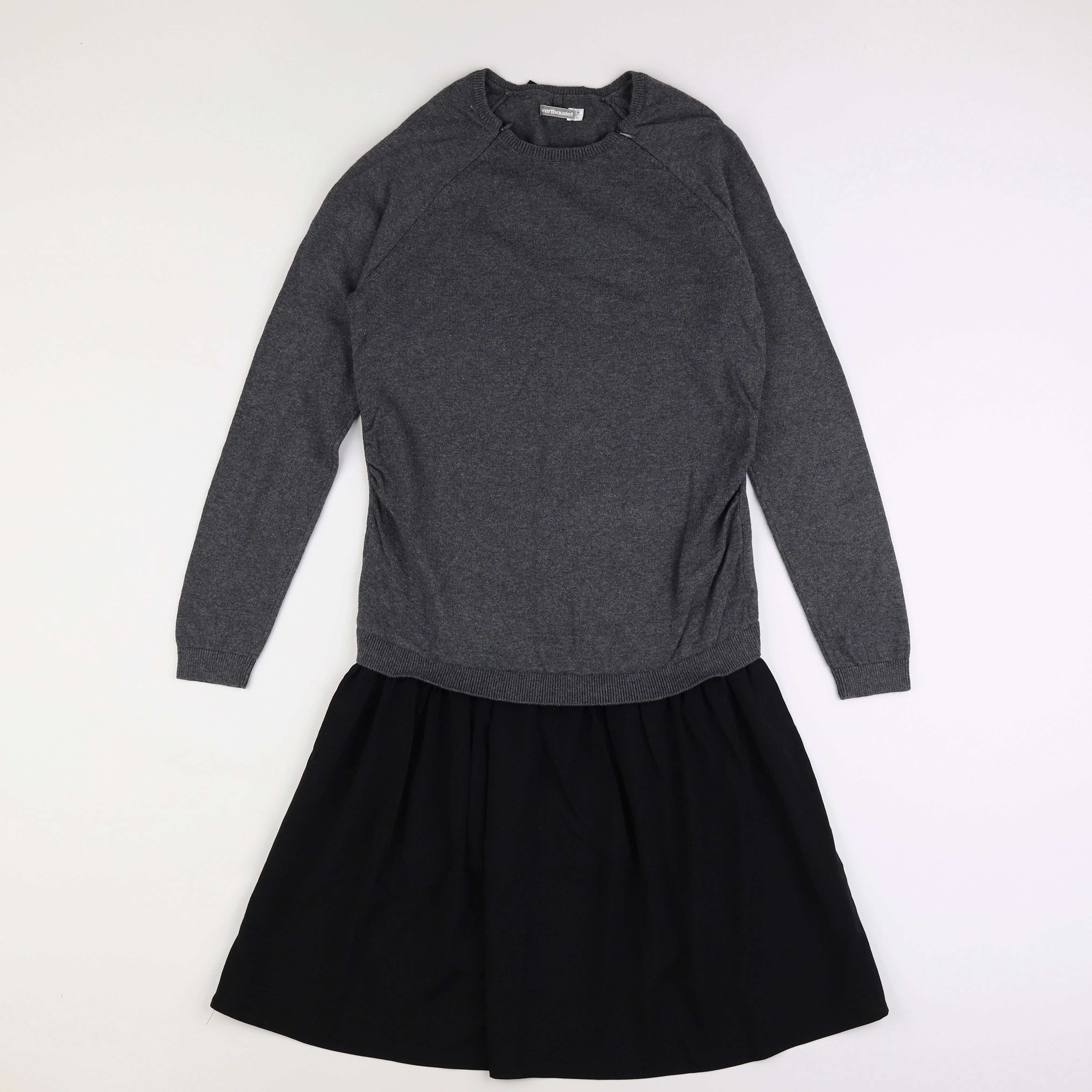 Vertbaudet - robe grossesse noir, gris - 38 à 40