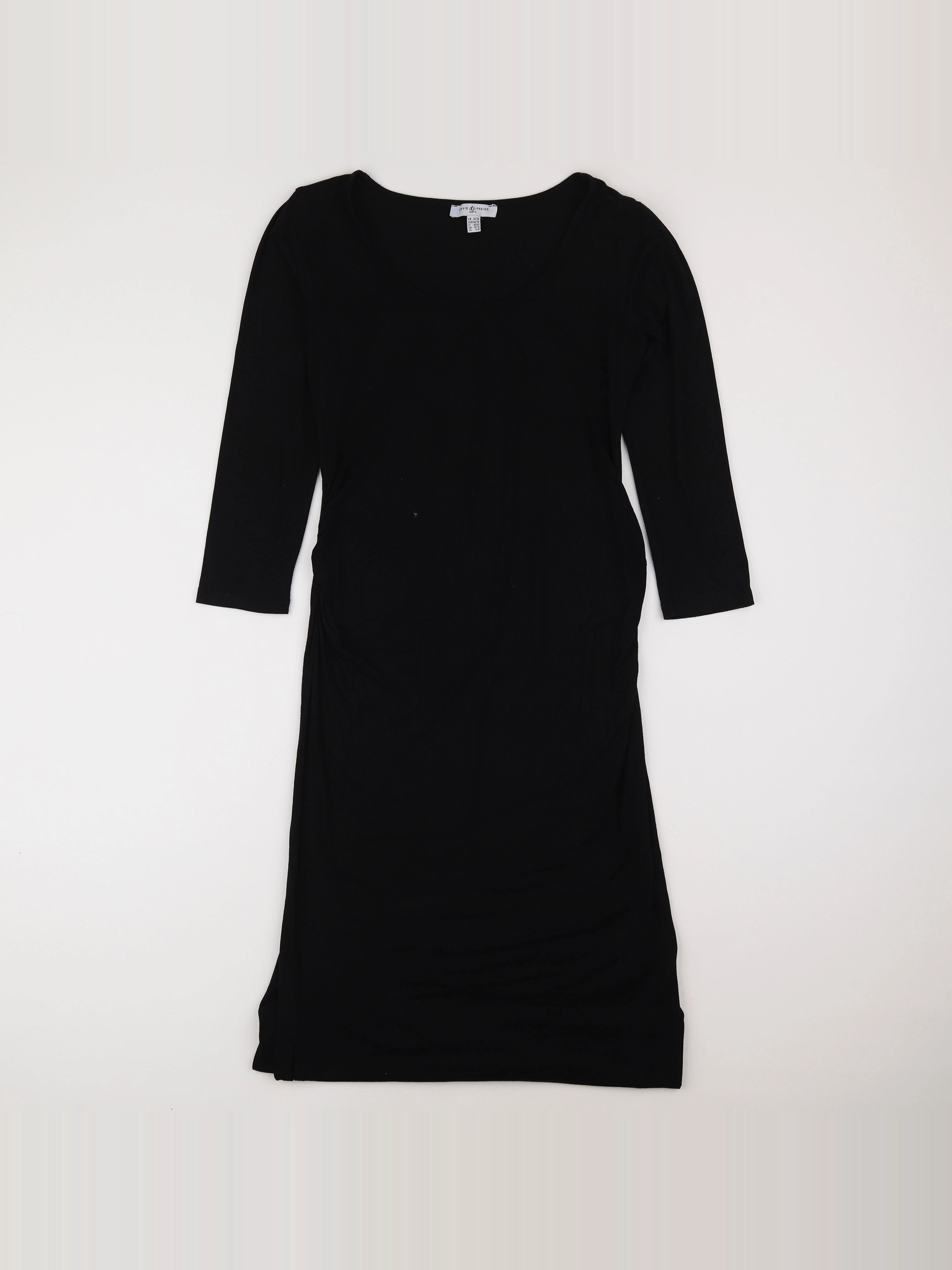 Envie de fraise - robe grossesse noir - 36 à 38