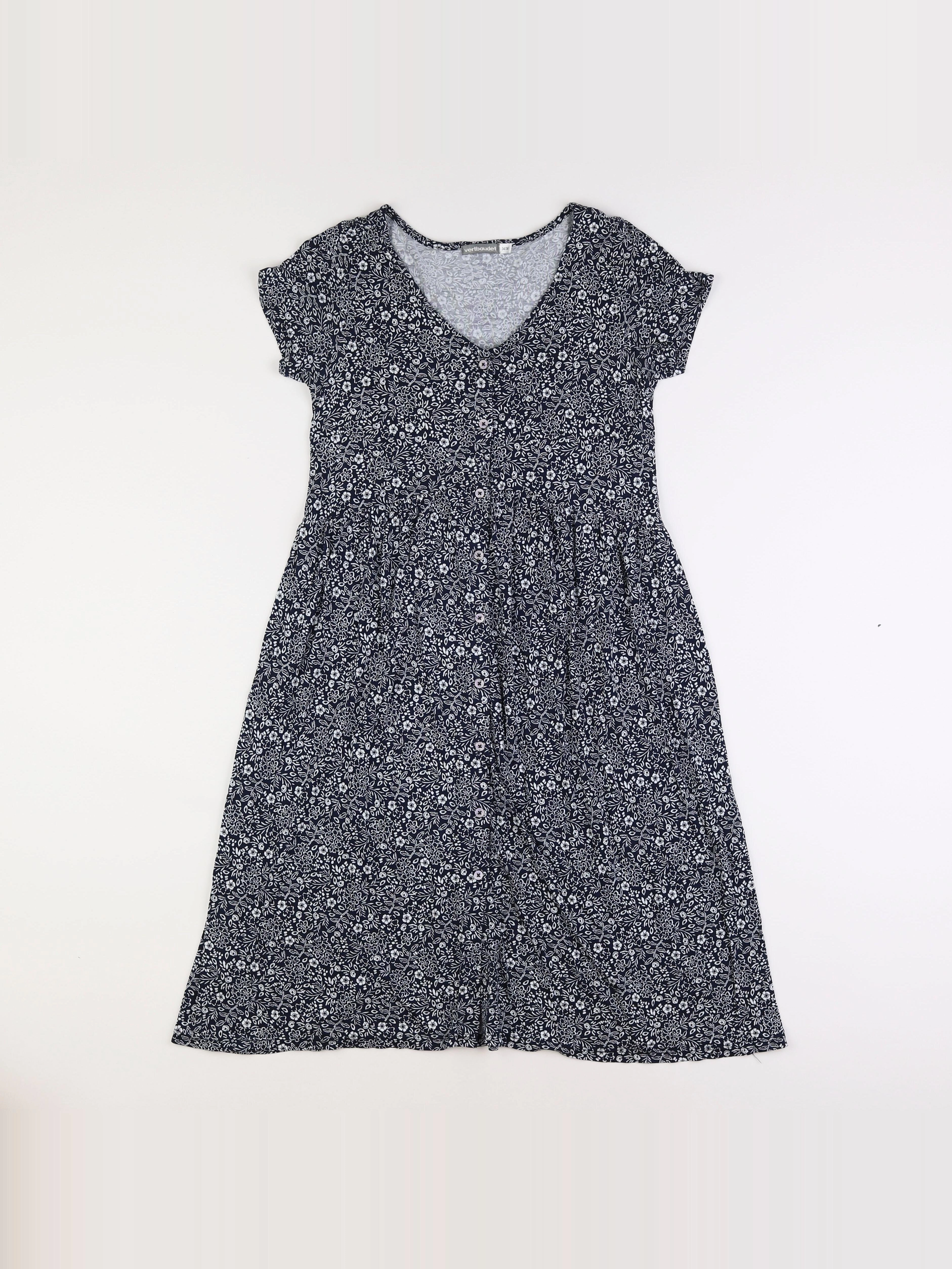 Vertbaudet - robe grossesse bleu, blanc - 34 à 36