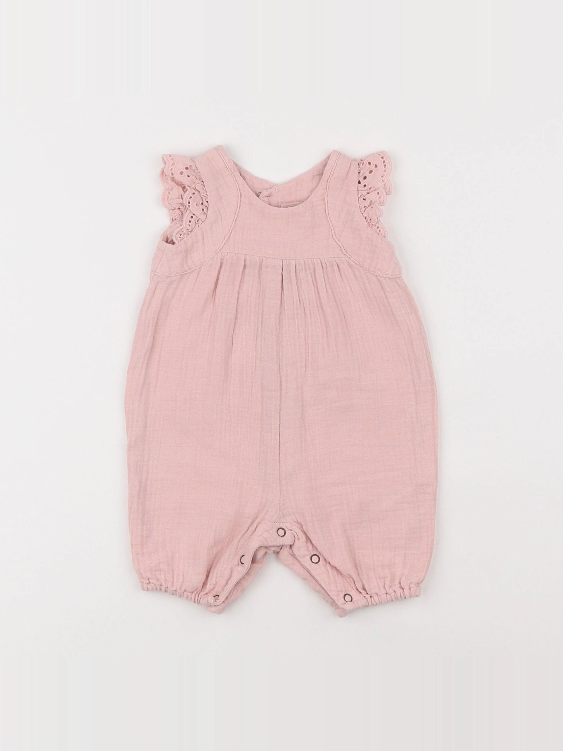 Bonton - combinaison rose - 3 mois
