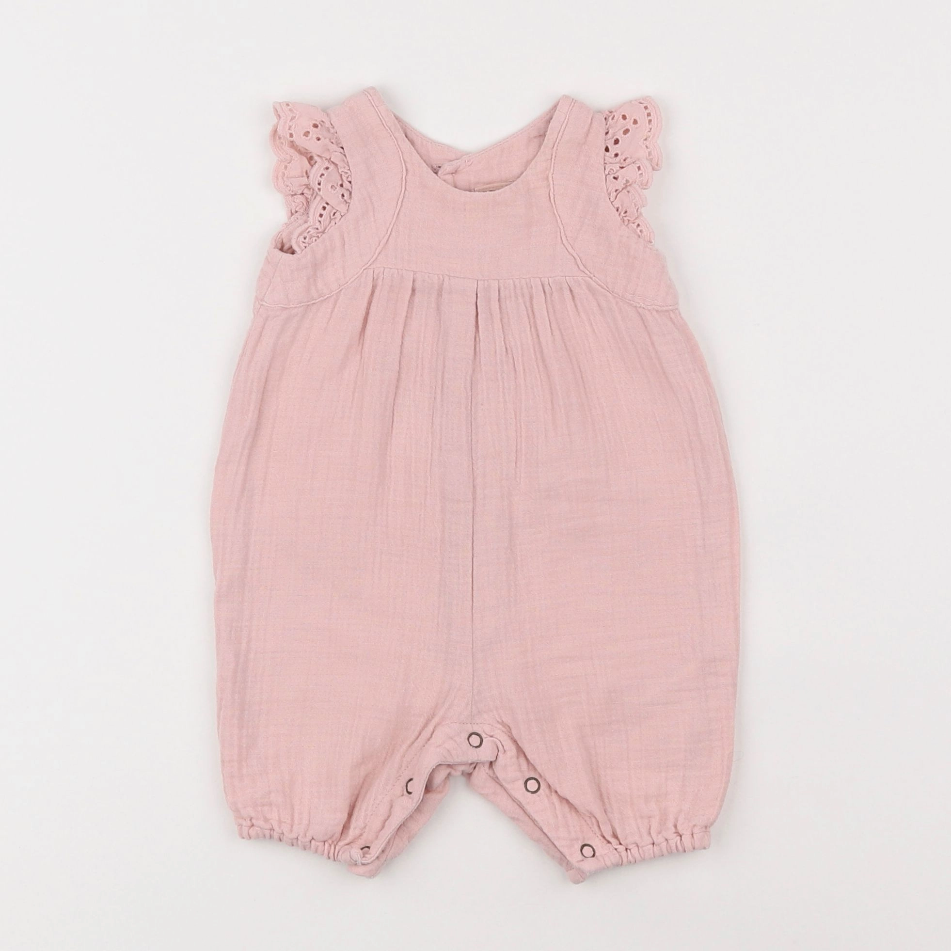 Bonton - combinaison rose - 3 mois