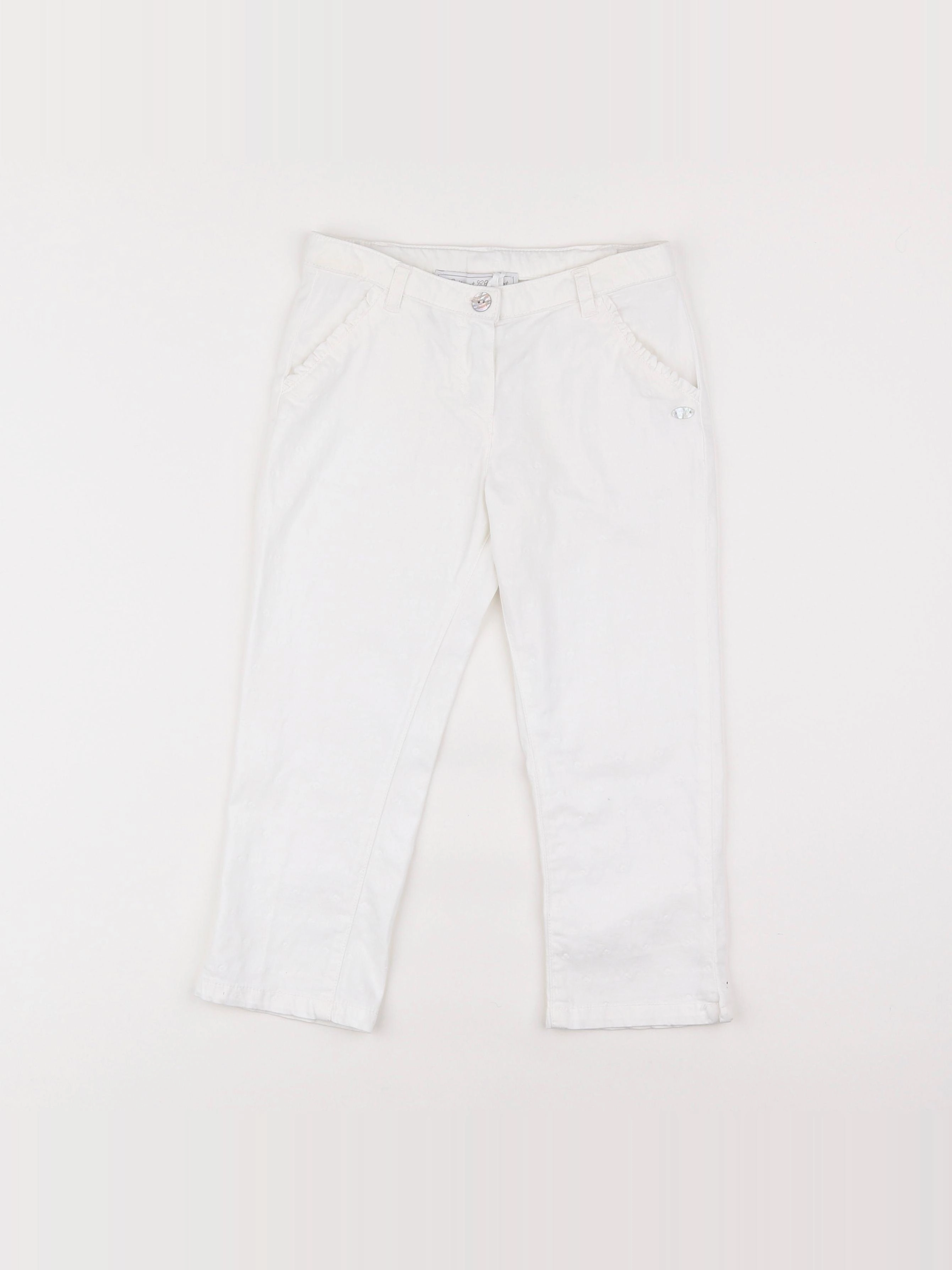 Tartine & Chocolat - pantalon blanc - 5 ans
