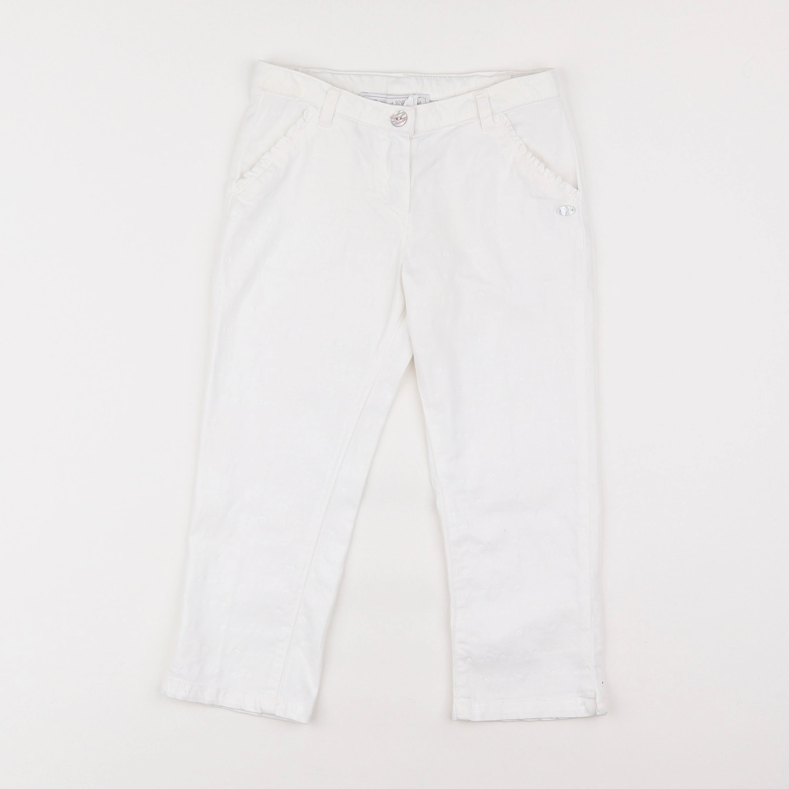 Tartine & Chocolat - pantalon blanc - 5 ans