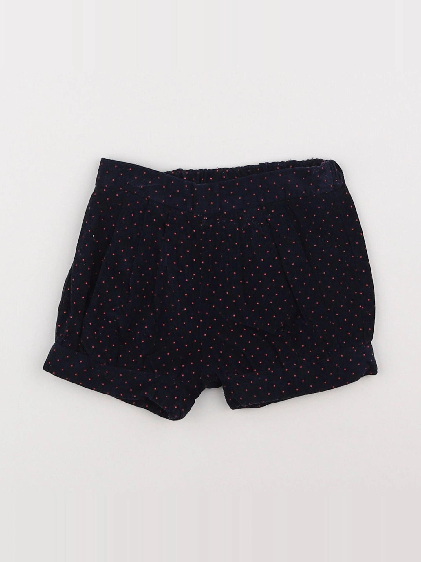 Jacadi - short bleu - 6 mois
