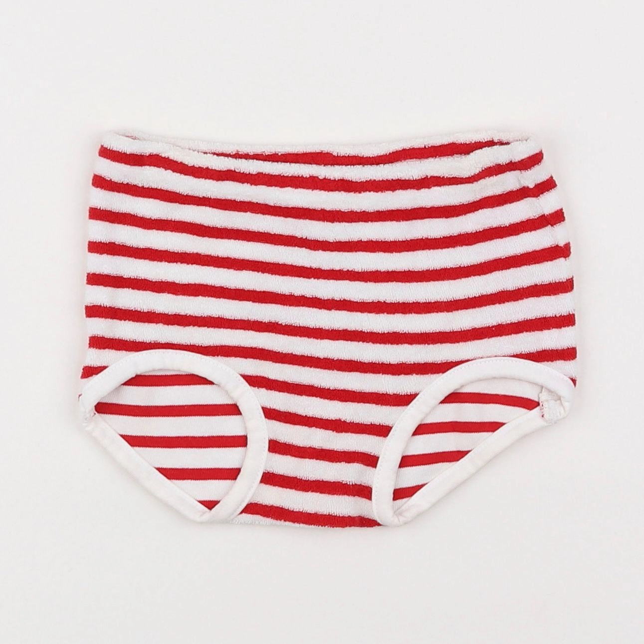 Jacadi - bloomer blanc, rouge - 6 mois