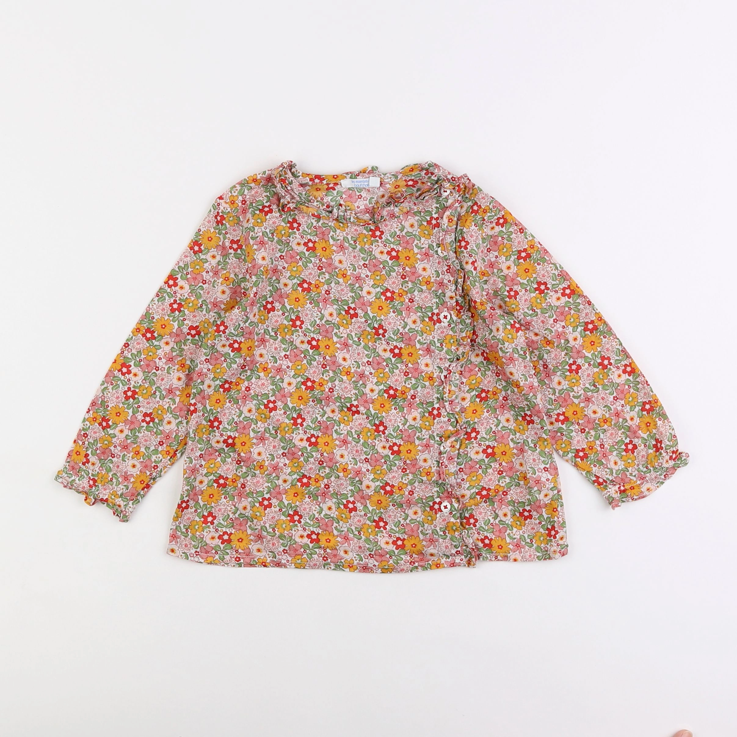 Boutchou - blouse multicolore - 2 ans