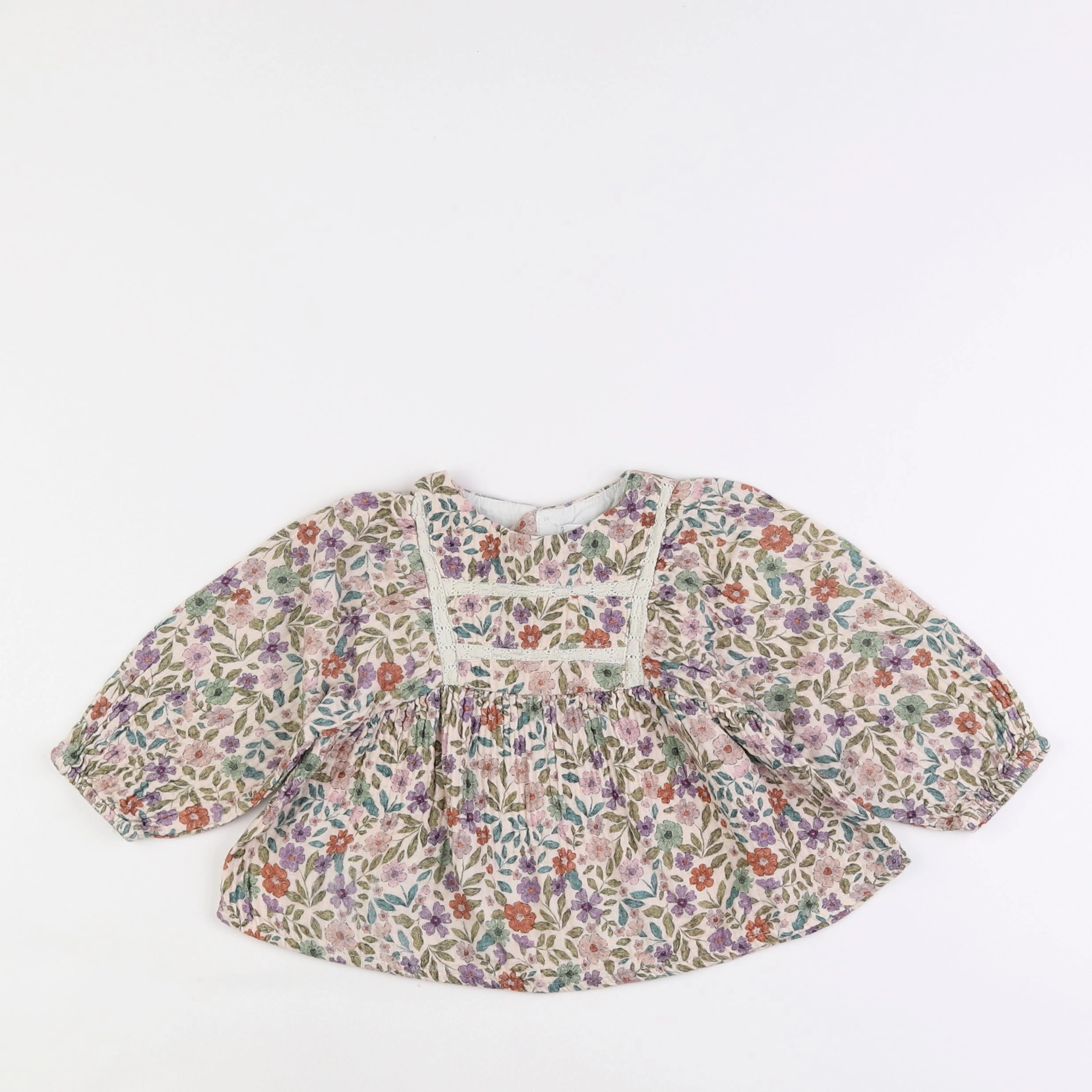 Zara - blouse multicolore - 12/18 mois