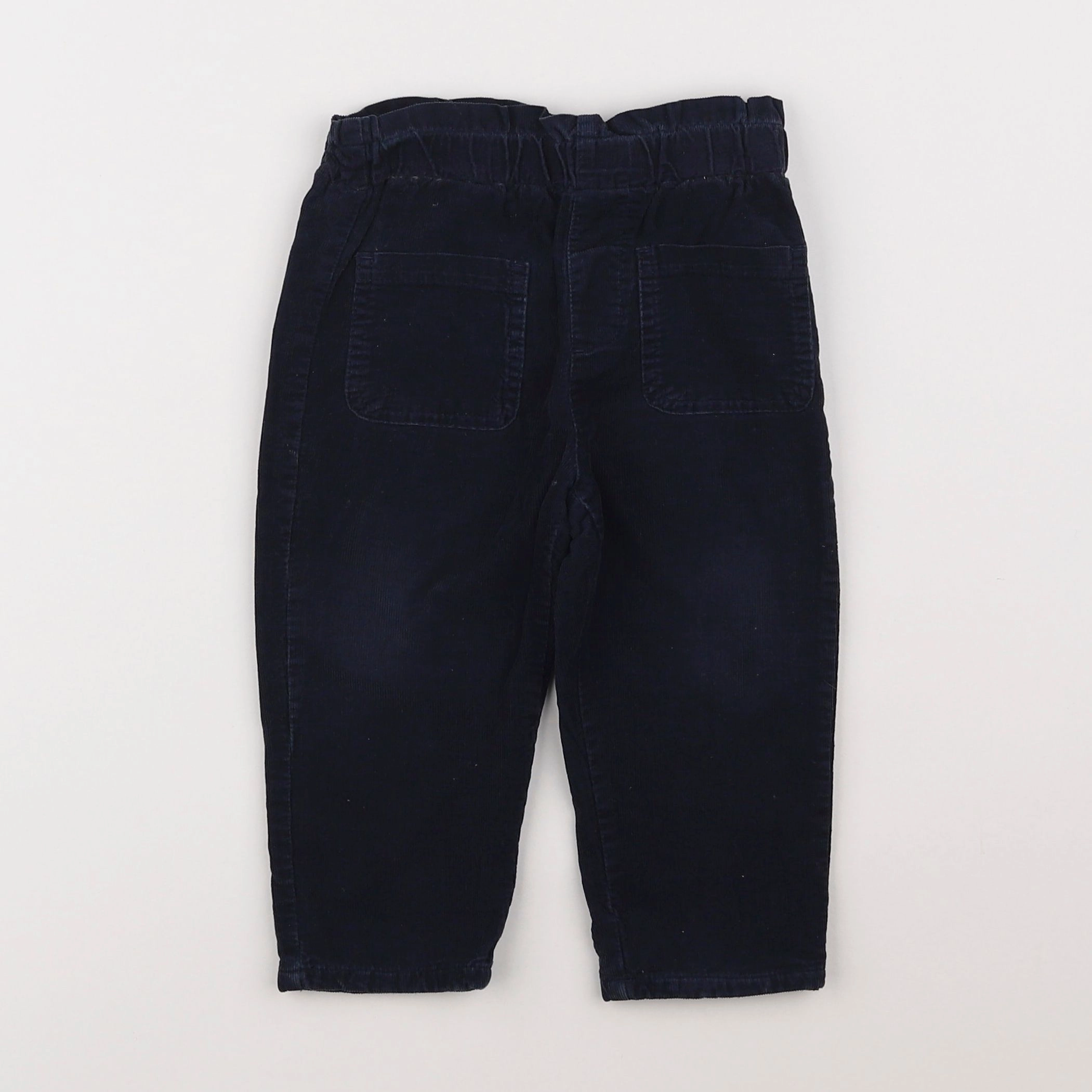 Boutchou - pantalon bleu - 12 mois