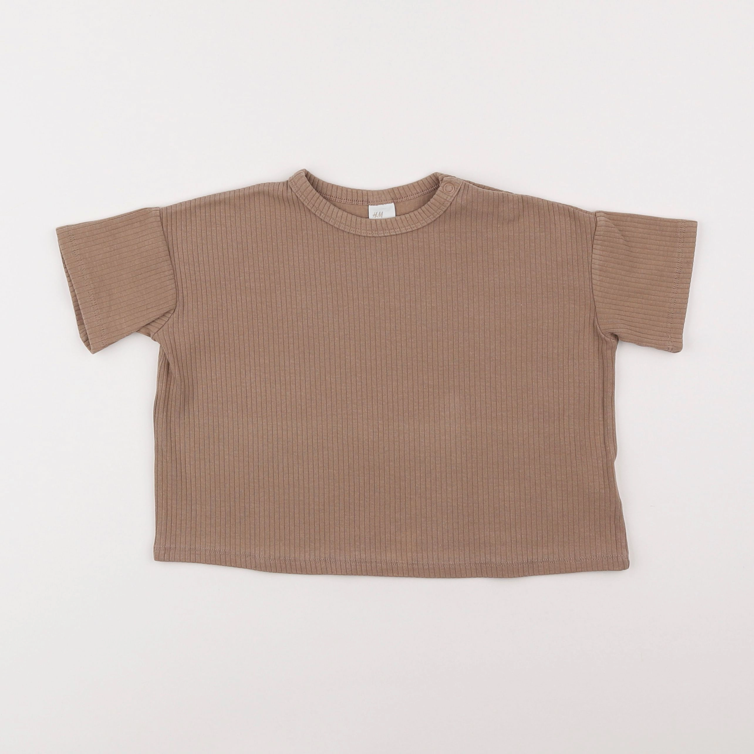 H&M - tee-shirt marron - 18 mois à 2 ans