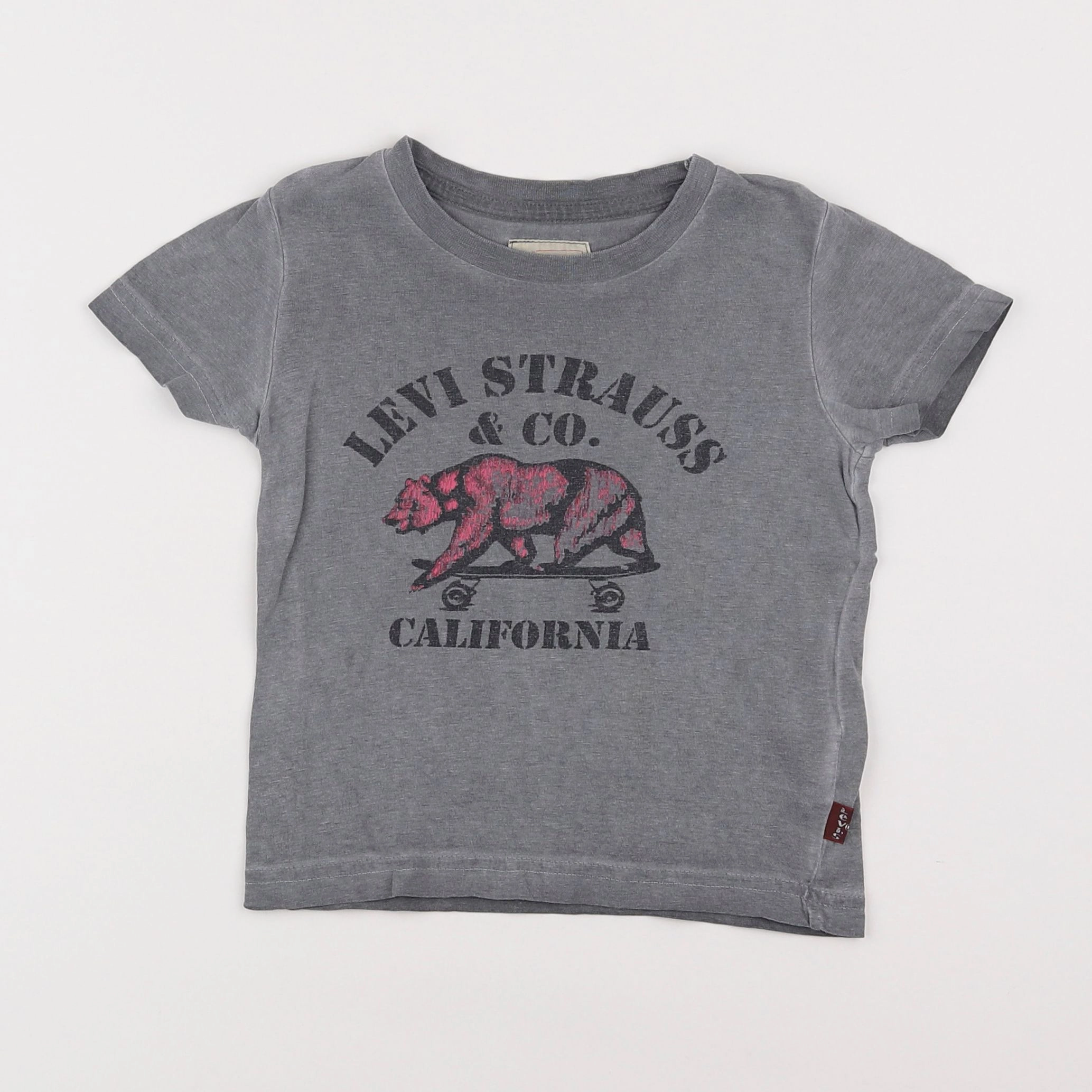 Levi's - tee-shirt gris - 2 ans