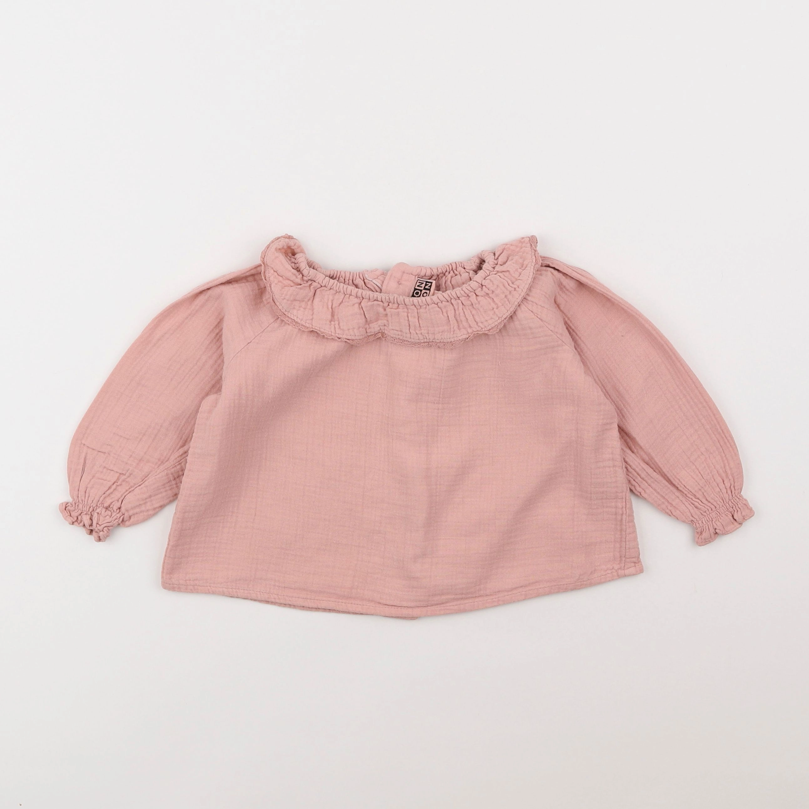 Bonton - blouse rose - 18 mois