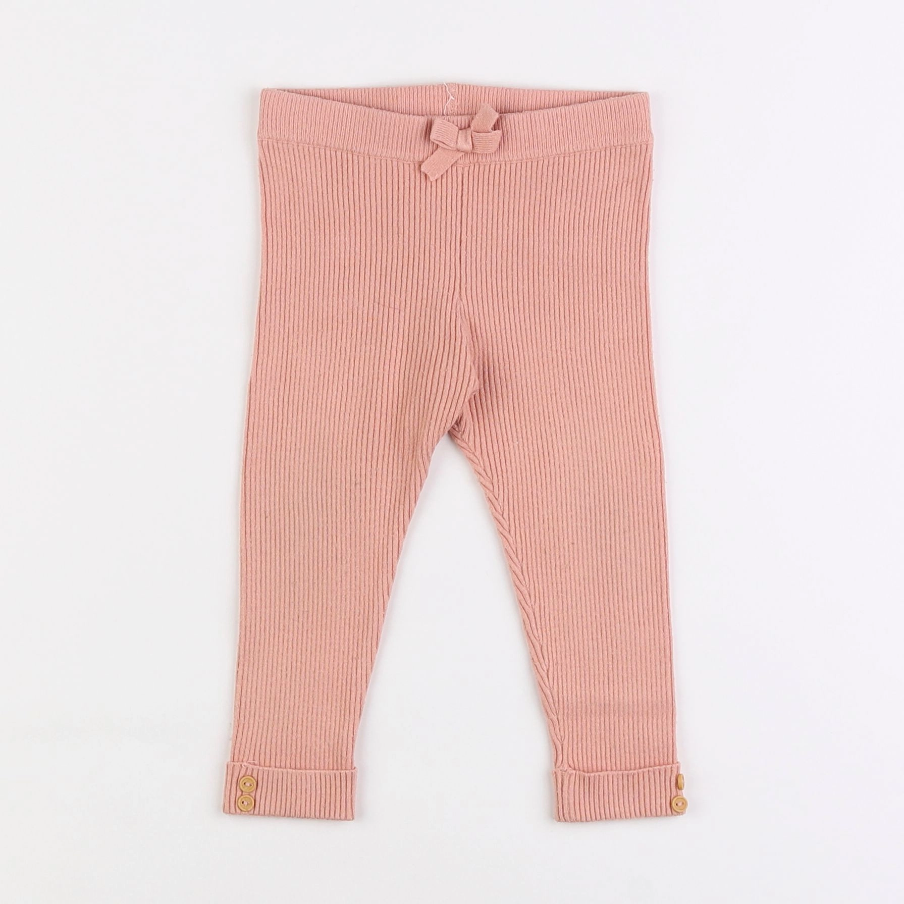 Vertbaudet - legging rose - 18 mois