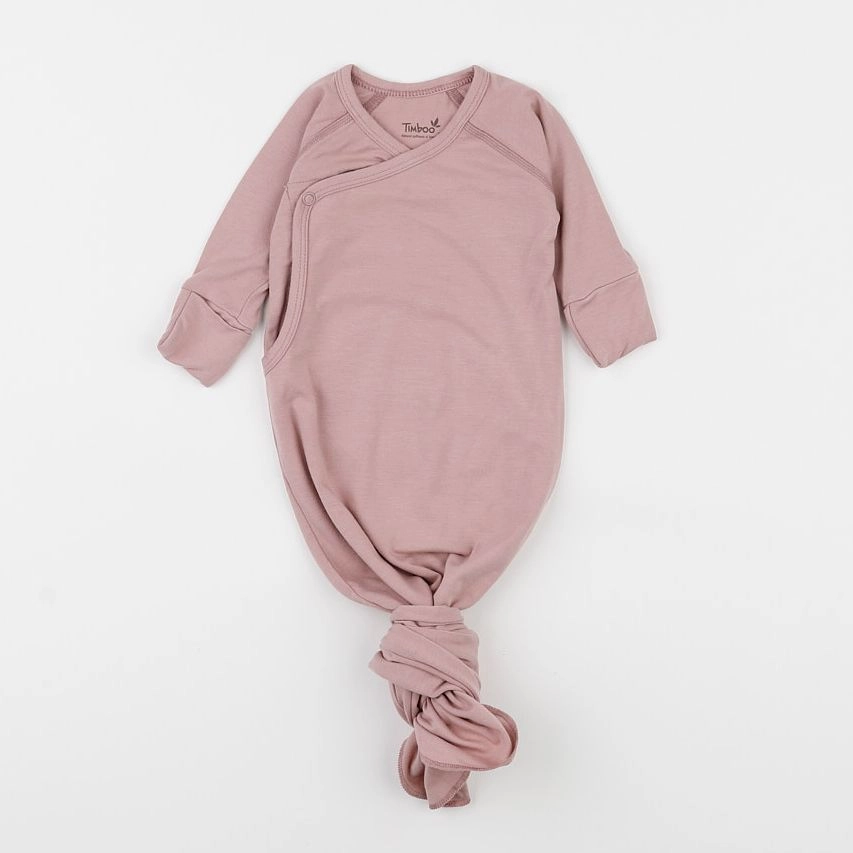 Timboo - pyjama coton rose - 0/1 mois