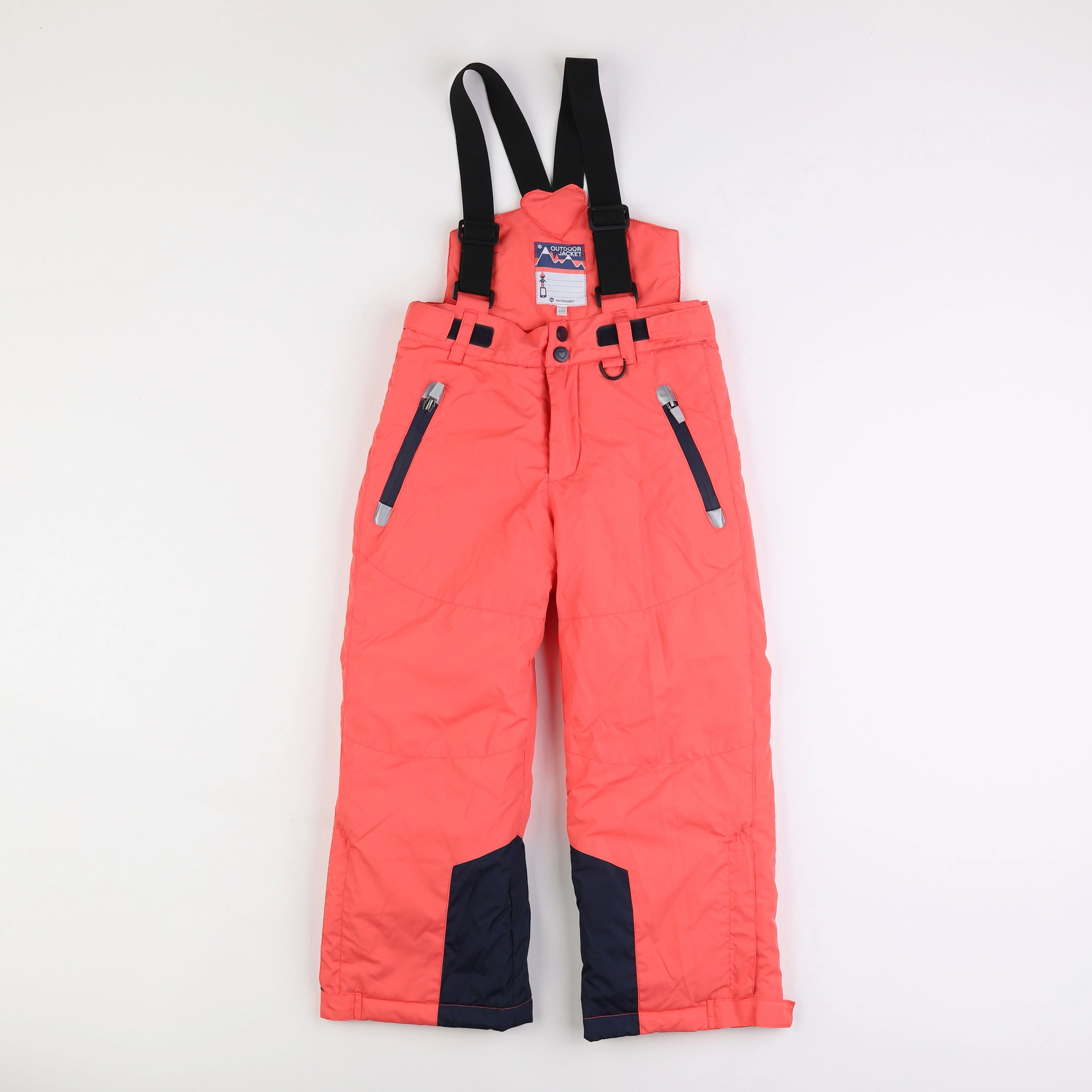 Vertbaudet - pantalon de ski rose - 6 ans