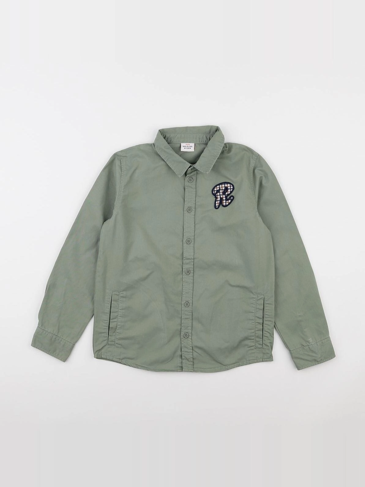 Tape à l'oeil - chemise vert - 8 ans