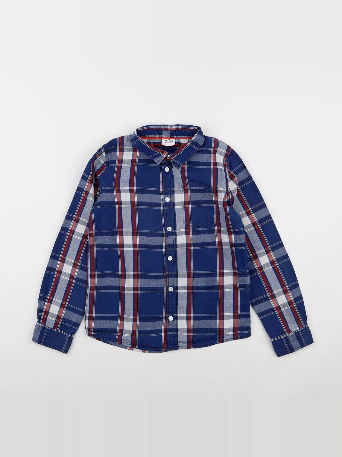 Tape à l'oeil - chemise bleu - 8 ans