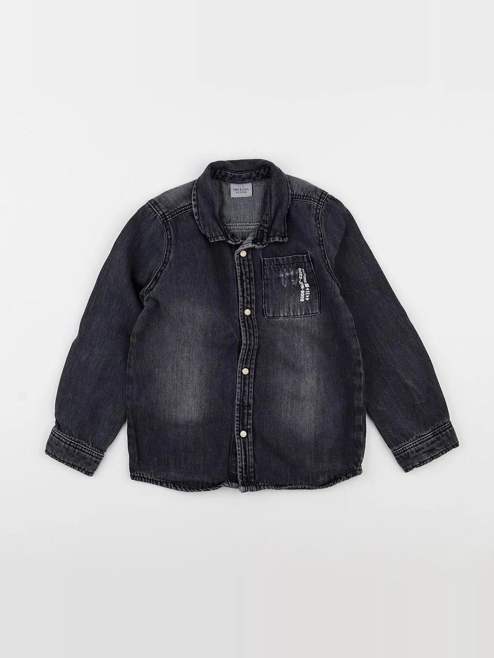 Tape à l'oeil - chemise noir - 5 ans