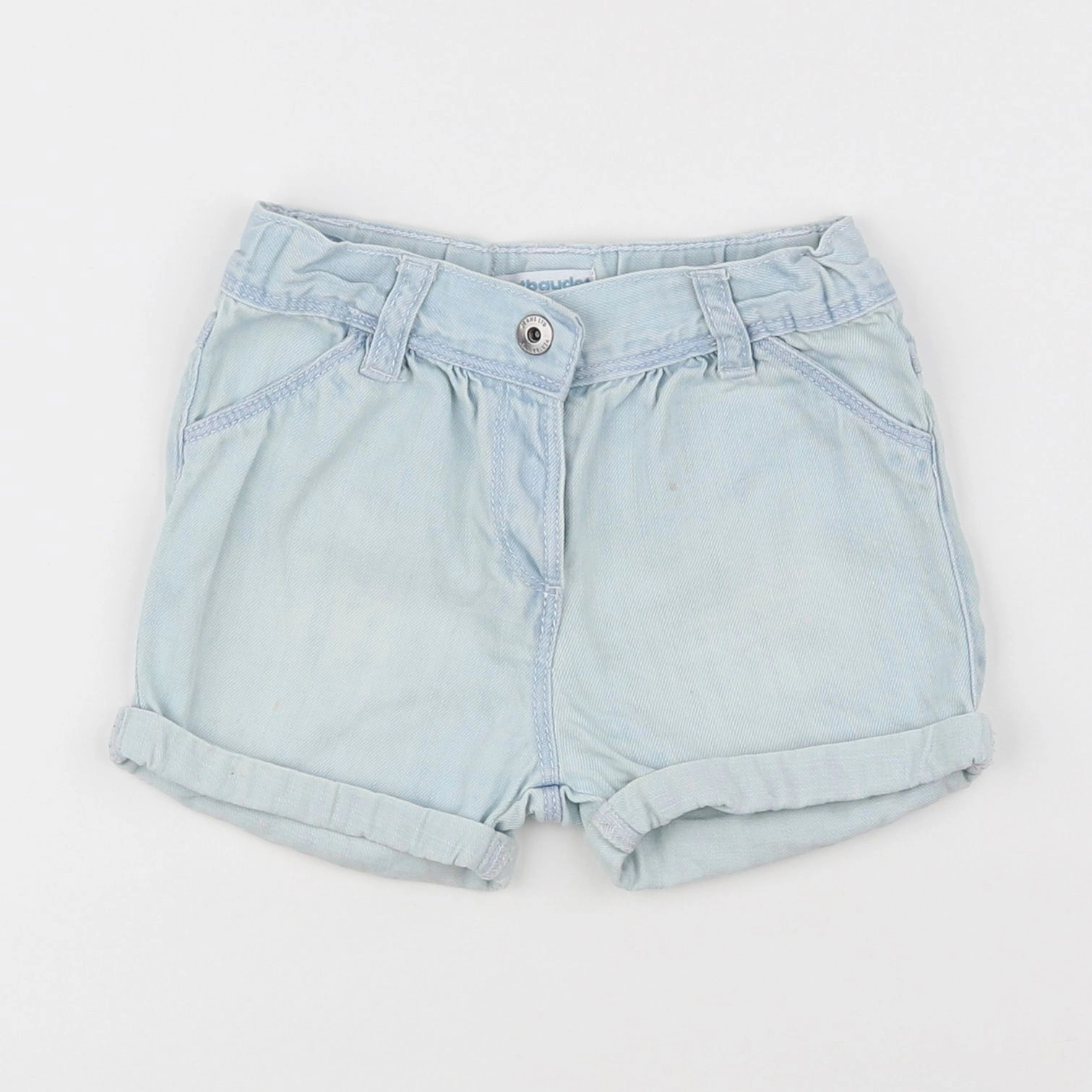 Vertbaudet - short bleu - 3 ans