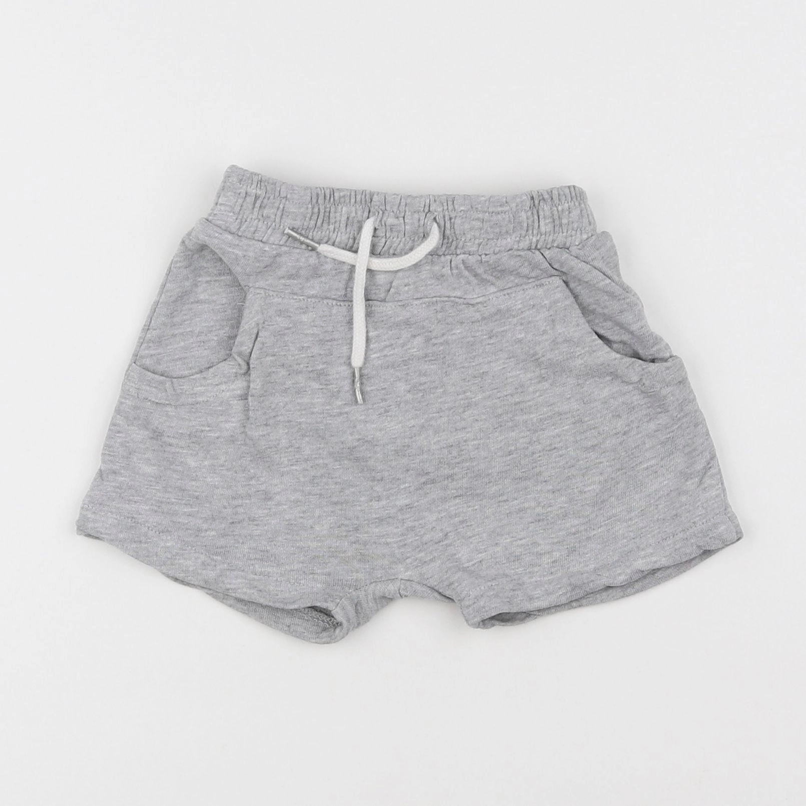 Vertbaudet - short gris - 2 ans