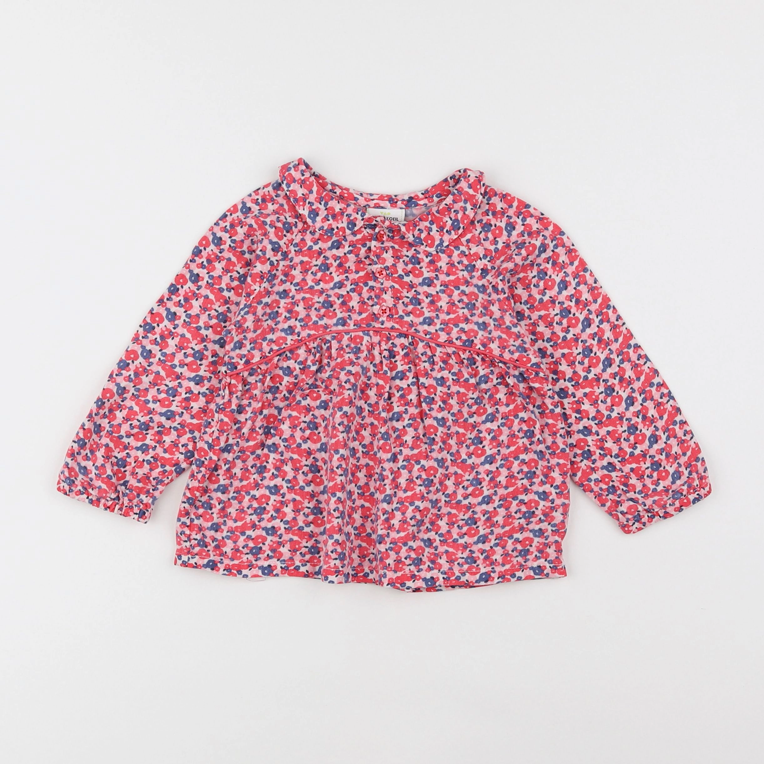 Tape à l'oeil - blouse rose - 2 ans