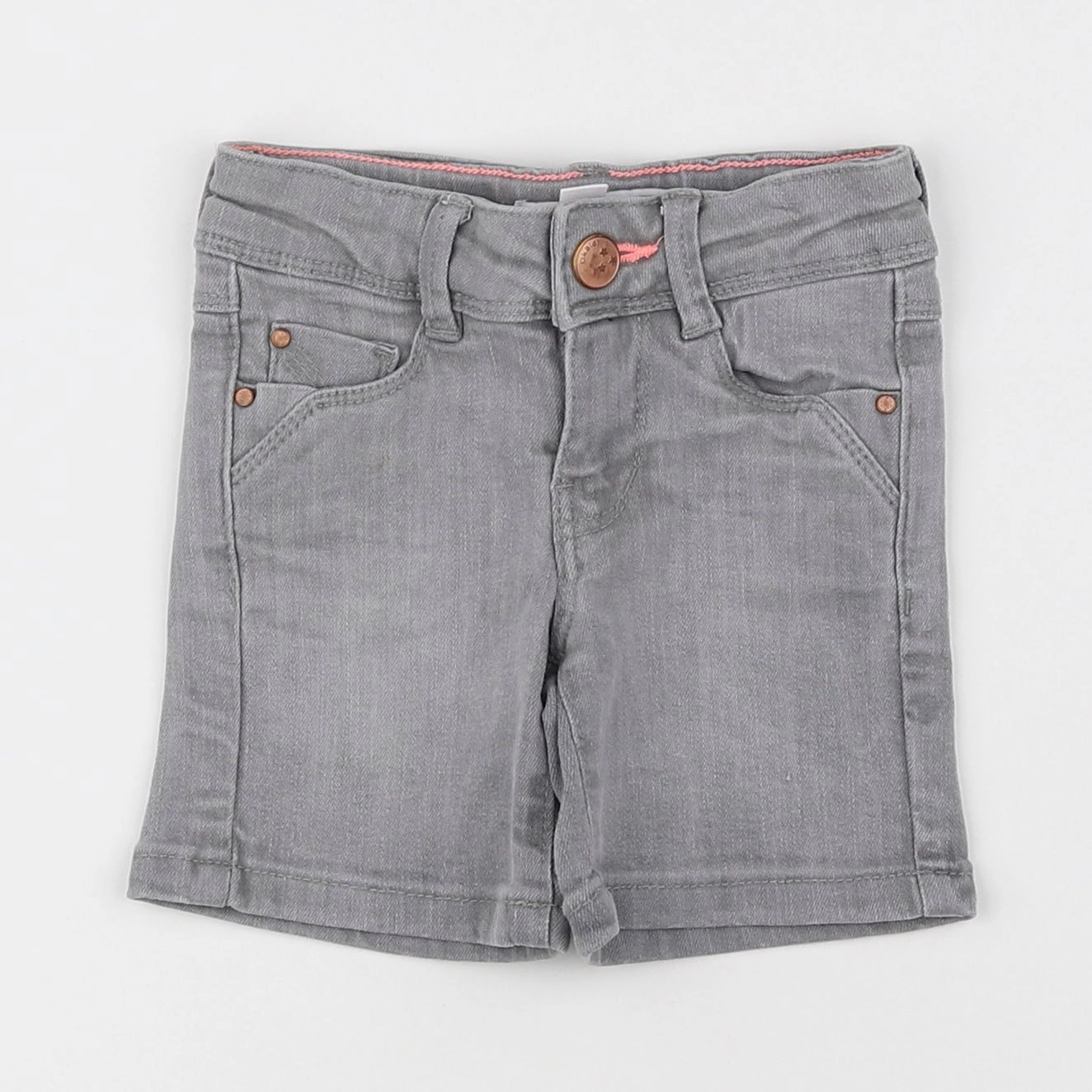 Okaidi - short gris - 2 ans