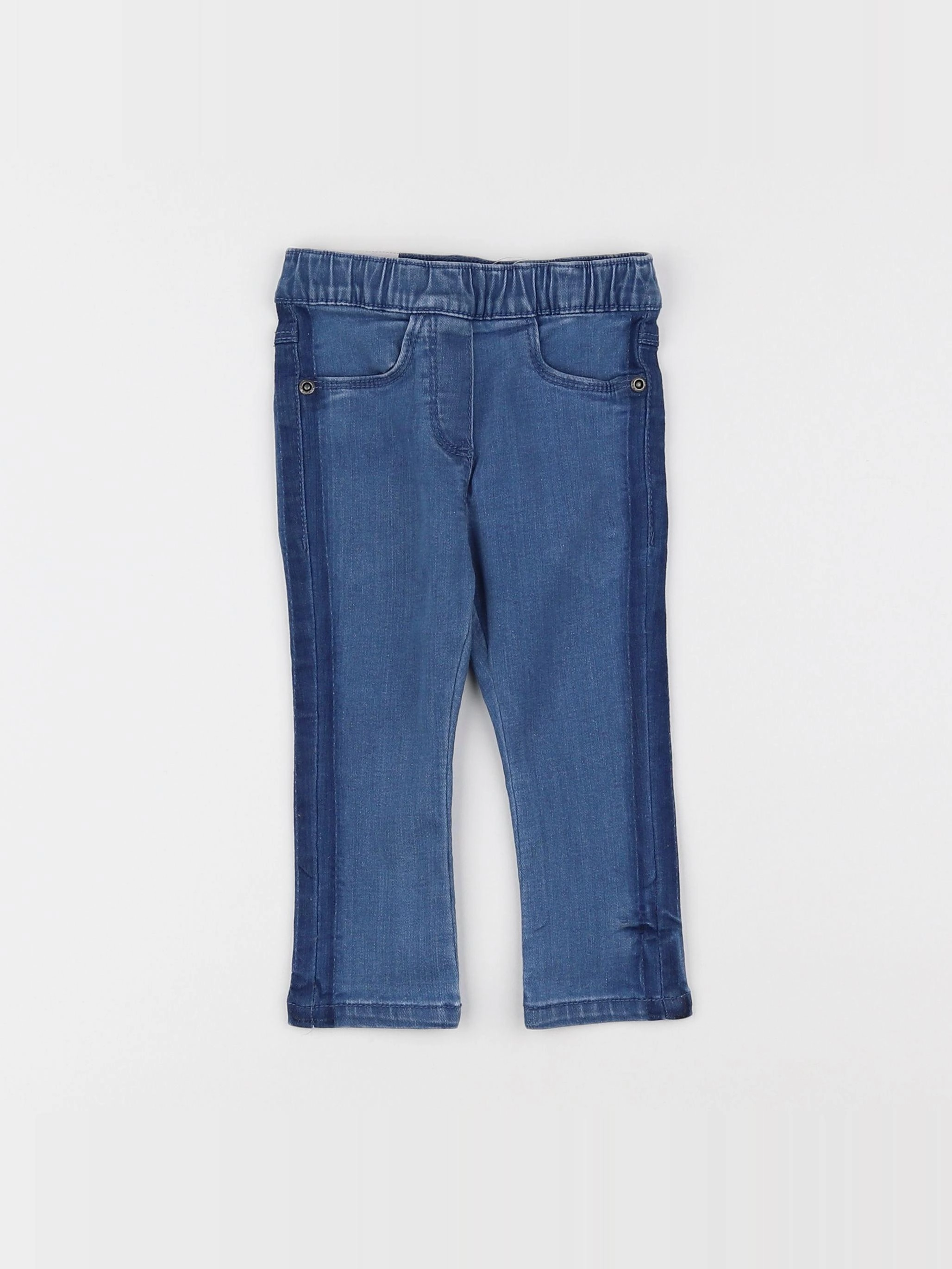 Vertbaudet - jegging bleu - 2 ans