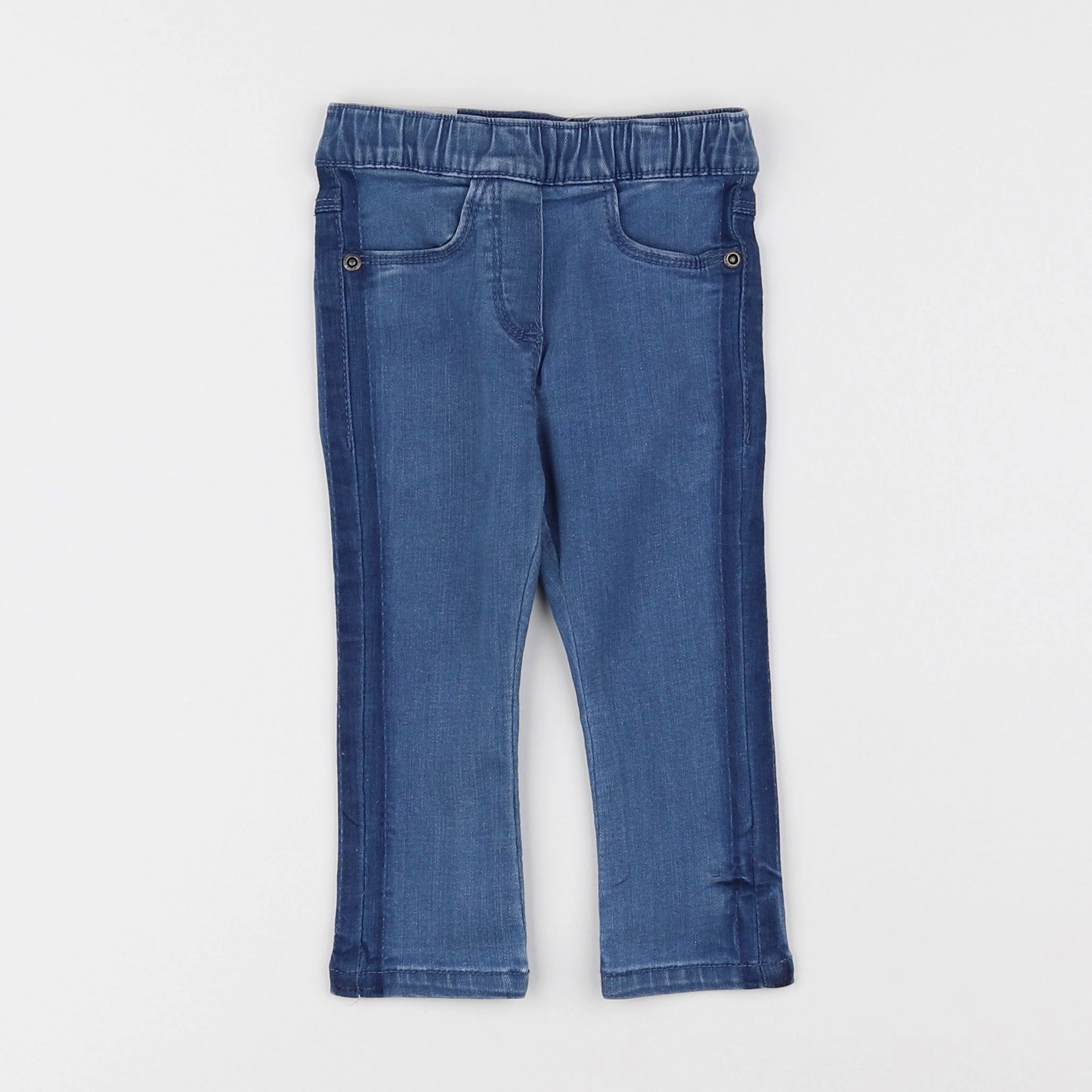 Vertbaudet - jegging bleu - 2 ans