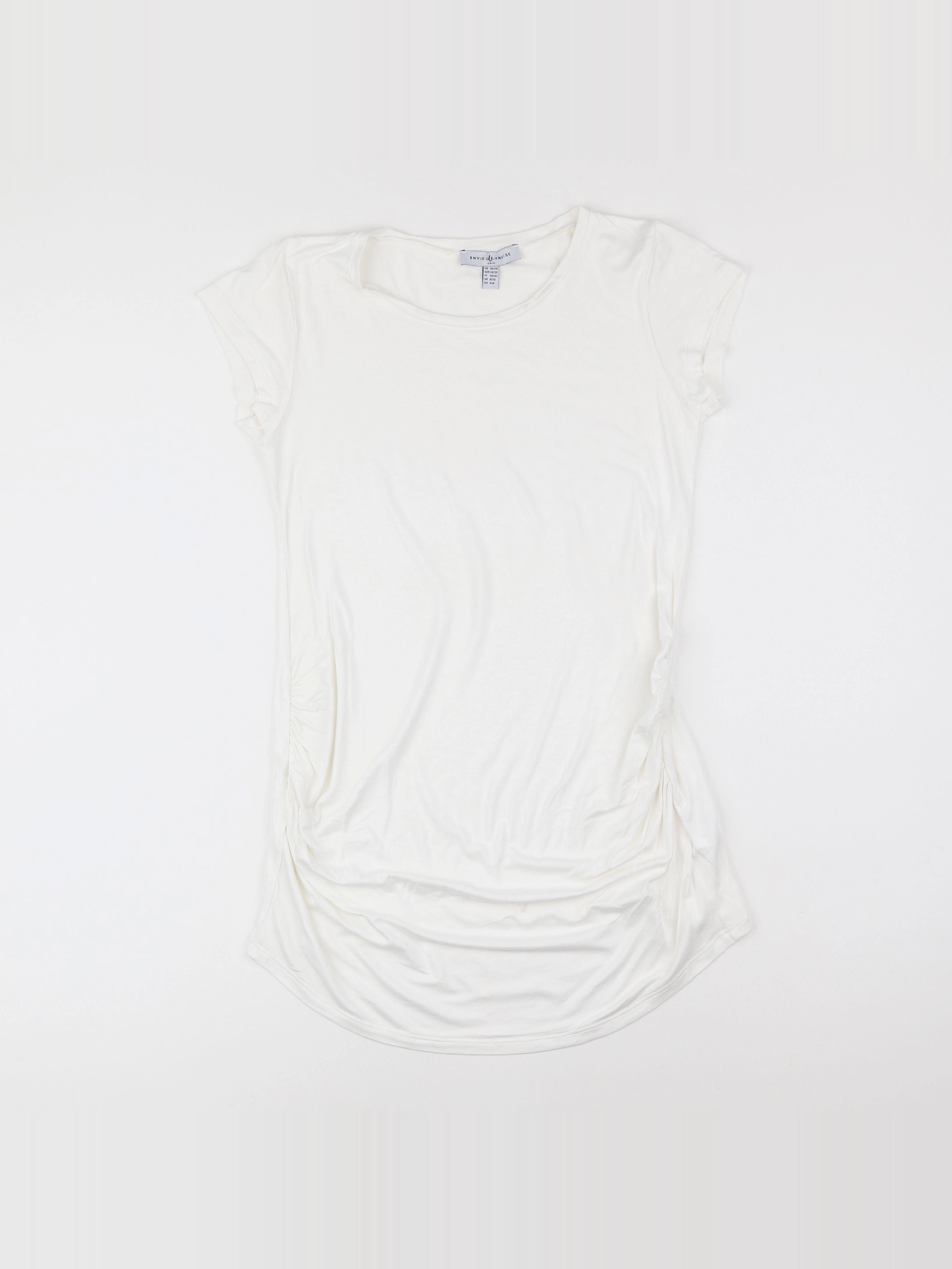 Envie de fraise - tee-shirt grossesse blanc - 36 à 38