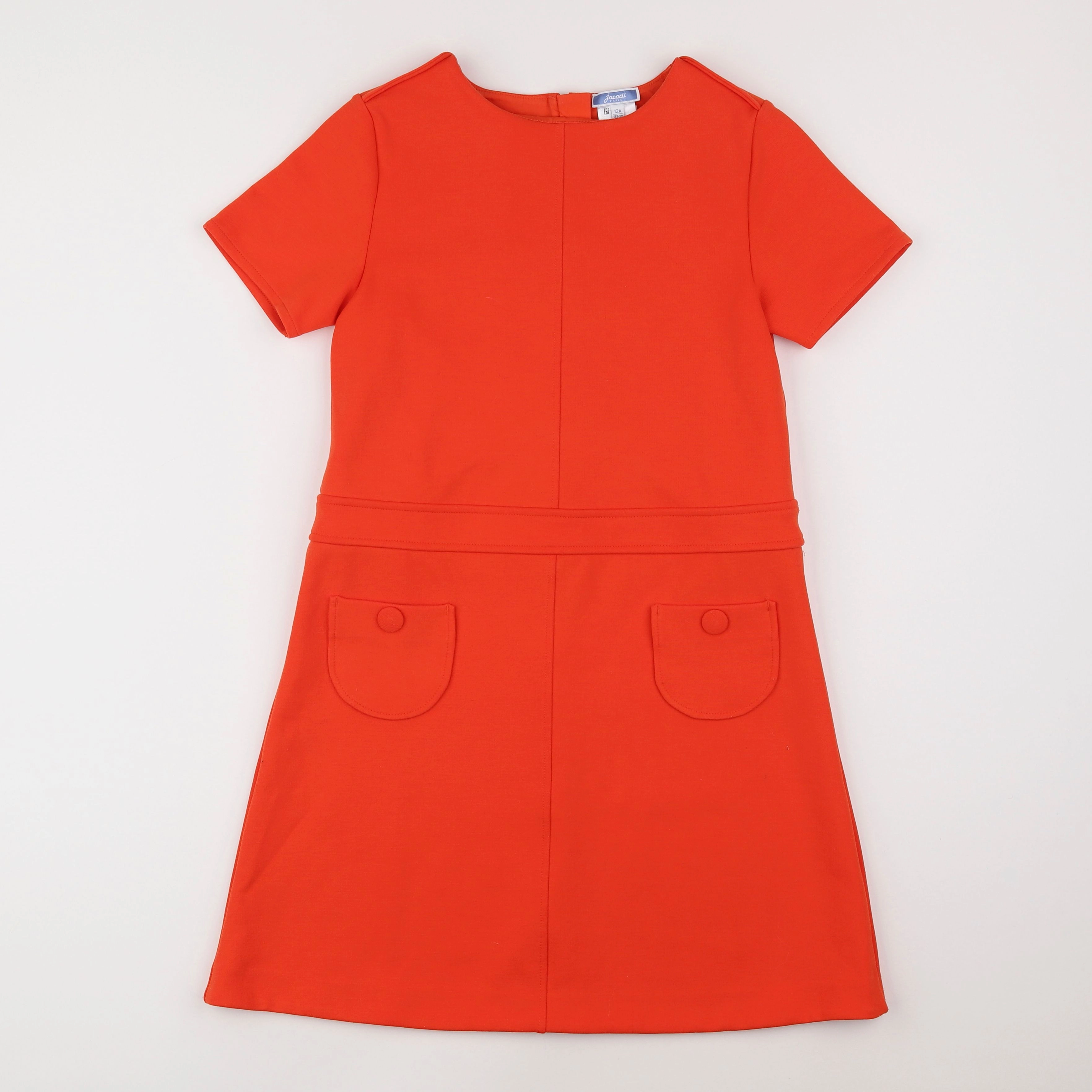 Jacadi - robe orange - 12 ans