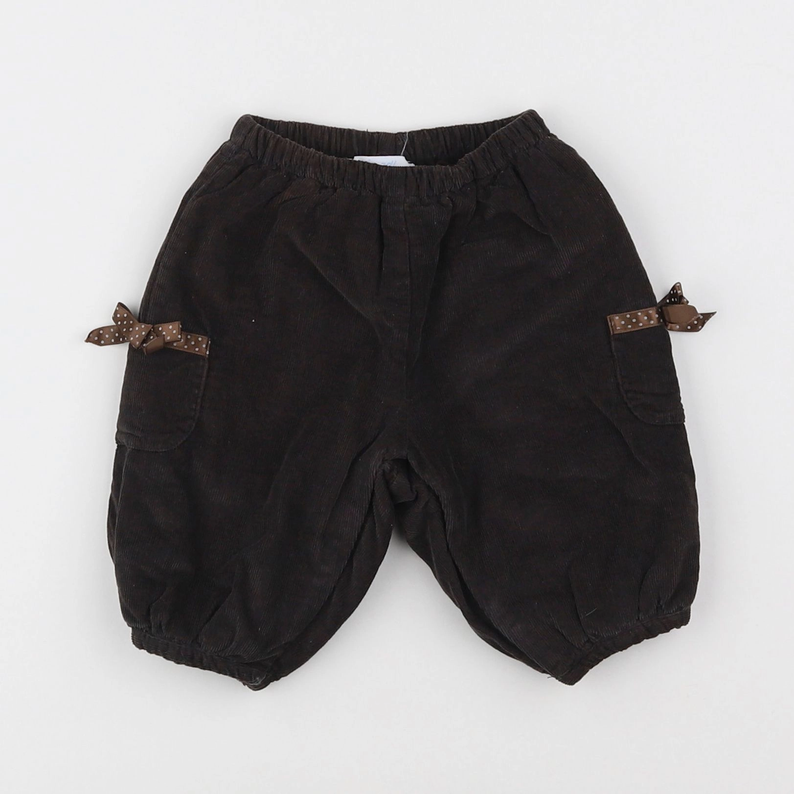 Jacadi - pantalon doublé marron - 3 mois