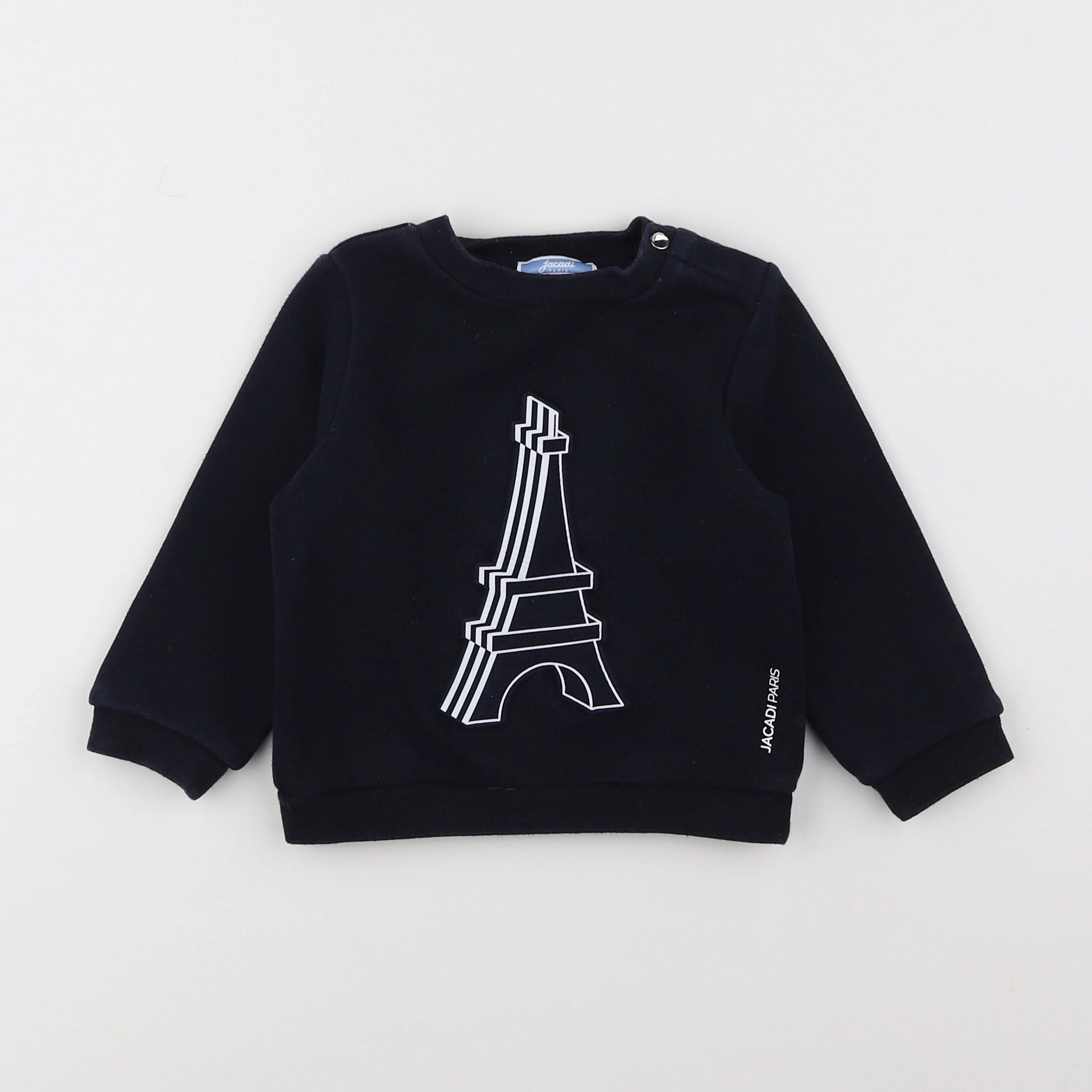 Jacadi - sweat bleu - 18 mois