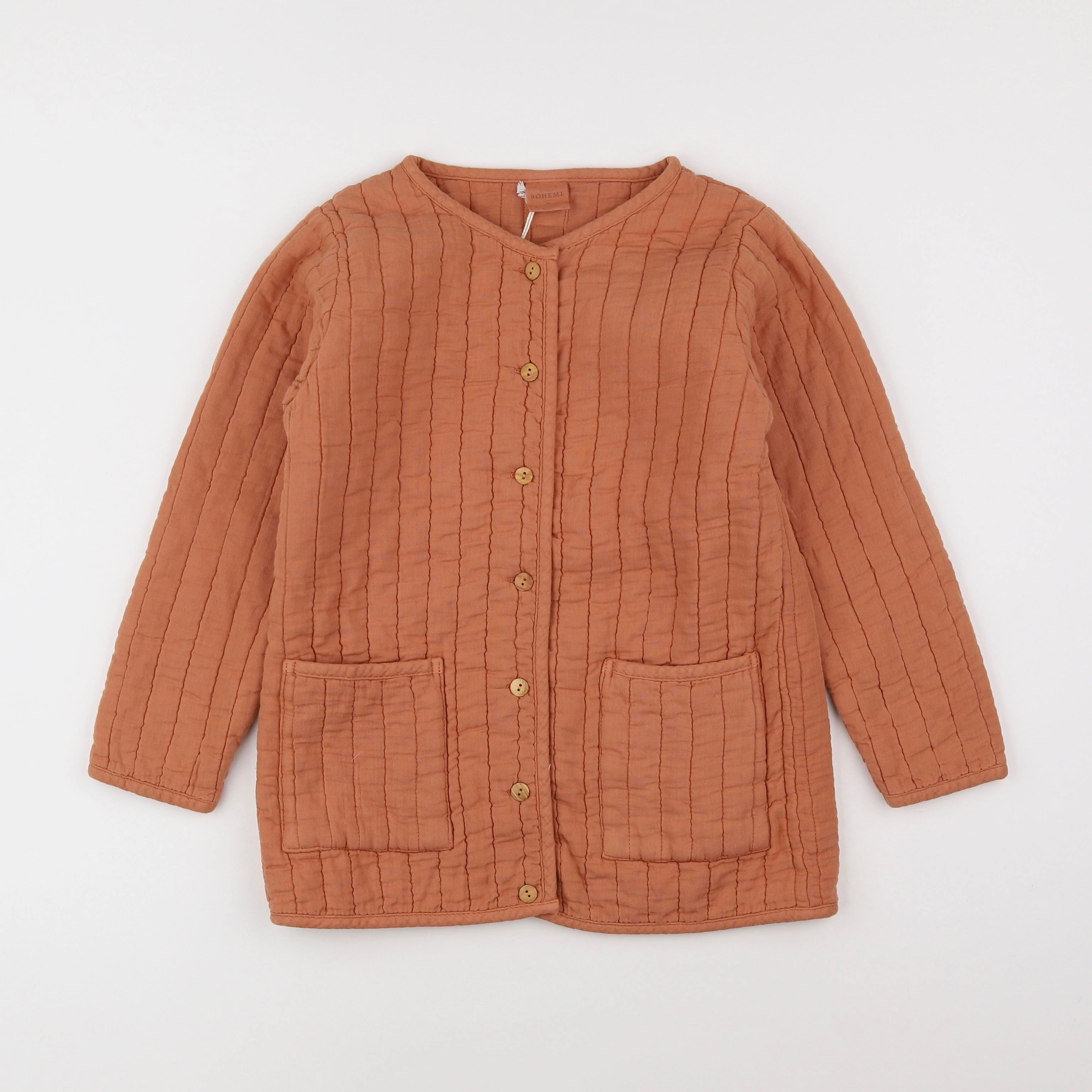 Studio Boheme - veste orange - 8 ans