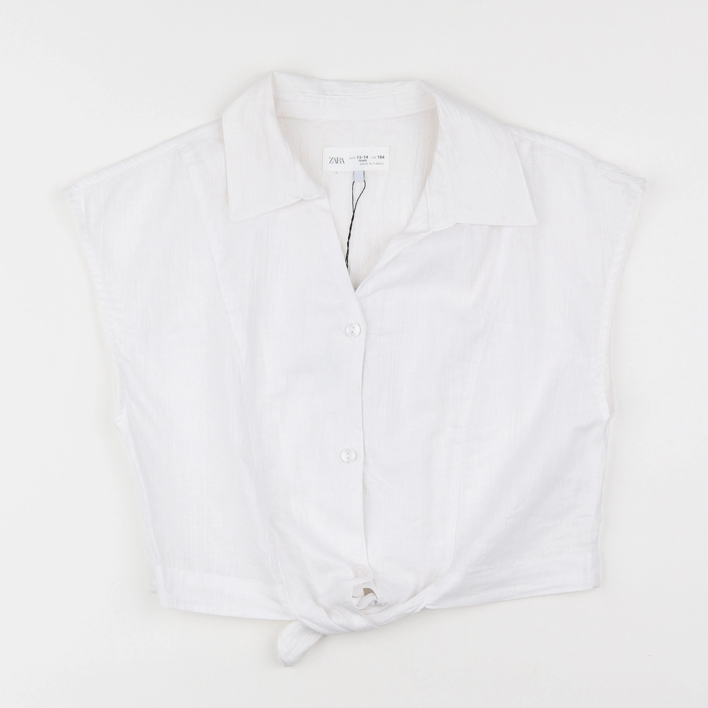 Zara - blouse blanc - 13/14 ans